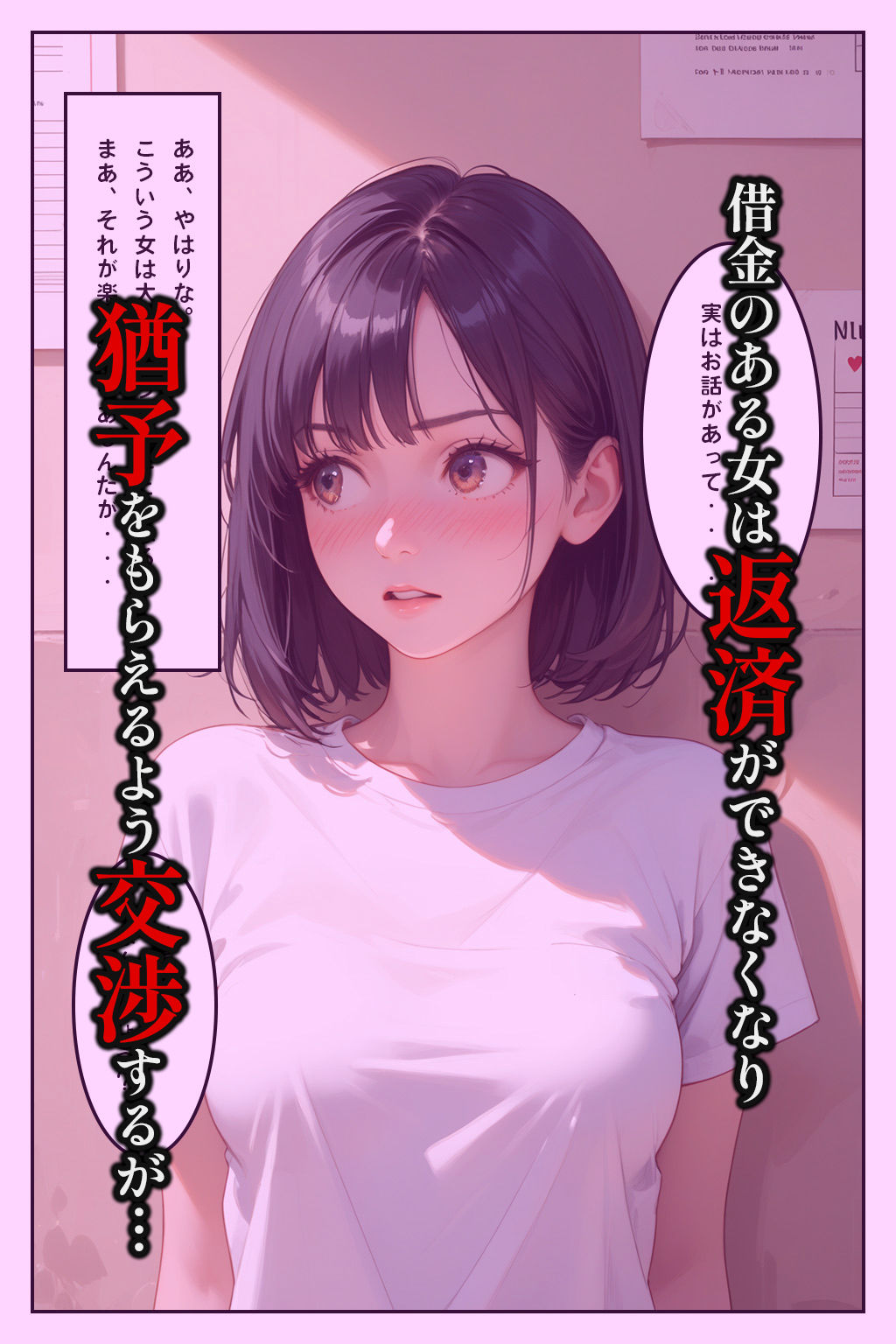 サンプル画像2:寝取られ借金若妻(びろびろまん) [d_506167]