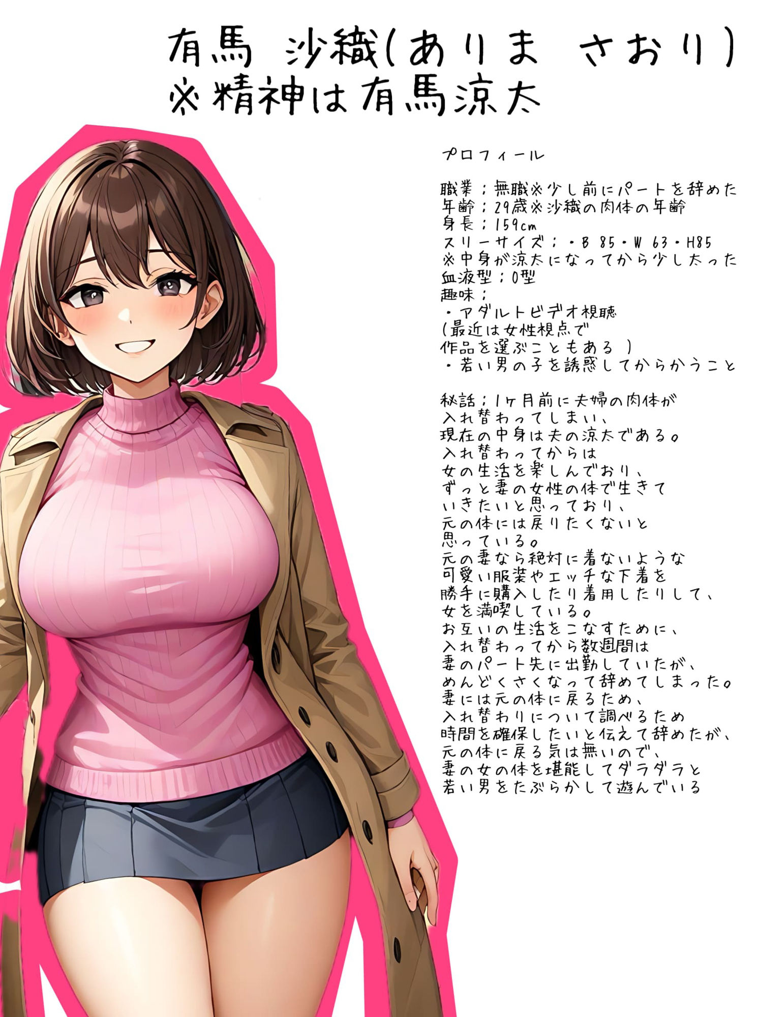 サンプル画像2:【入れ替わり・寝取られ】夫婦だけの特別な秘密2(アシスト書店) [d_506246]