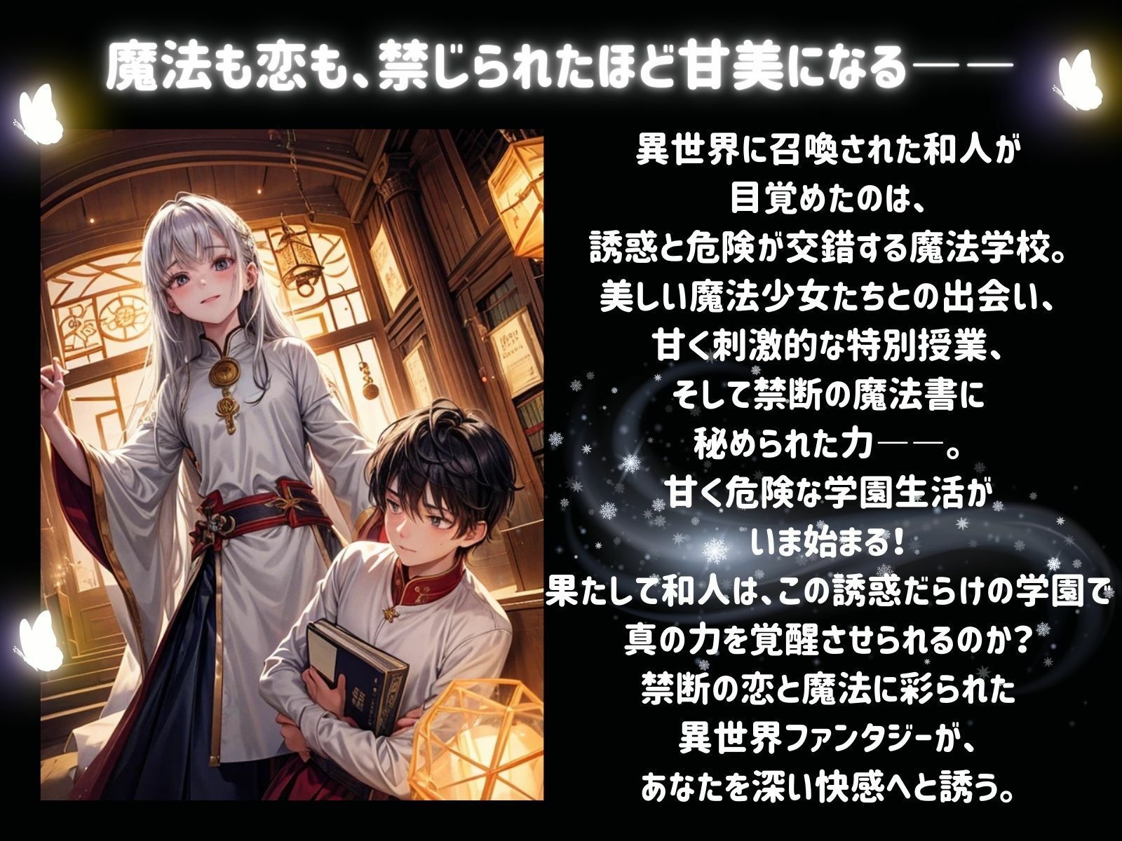 イケない魔法学校生活！〜 魔法に囚われた恋と秘密の授業〜