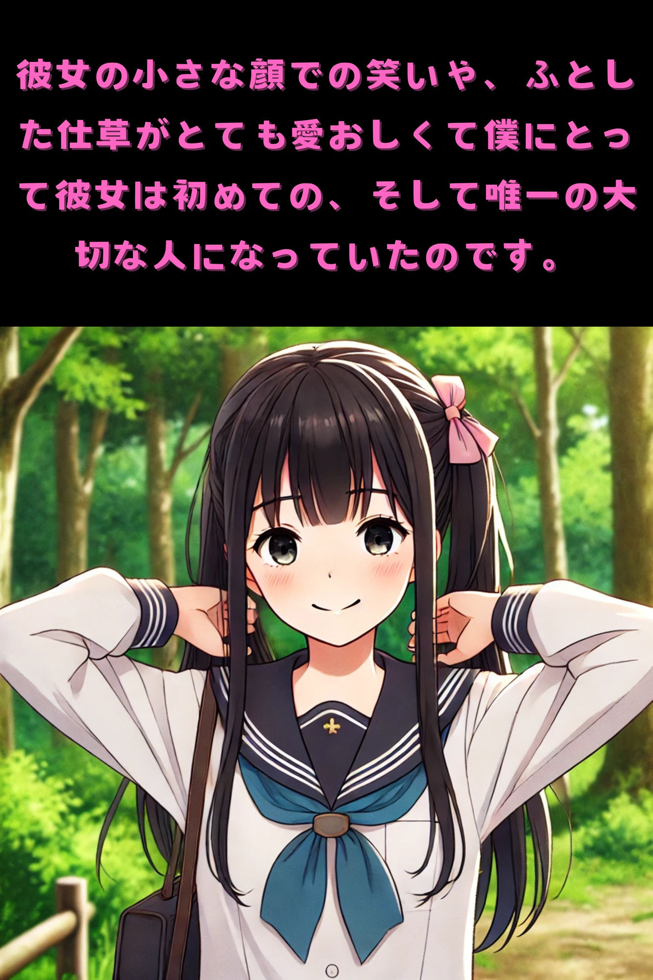 サンプル画像1:JKから付き合ってた彼女が寝取られた 1(どうジンシエロざかり) [d_506927]