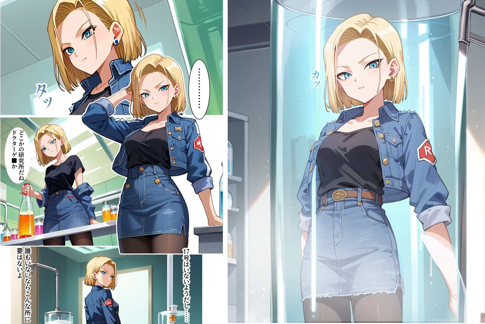 サンプル画像1:セクサロイド18号(カラッパ) [d_507672]