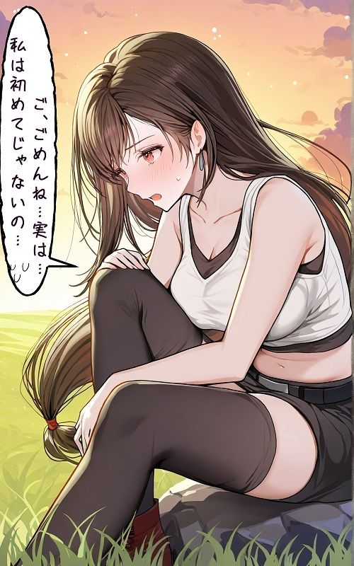 サンプル画像1:想いを伝えられるのは言葉だけじゃないよ(リビドーアンプ) [d_507776]