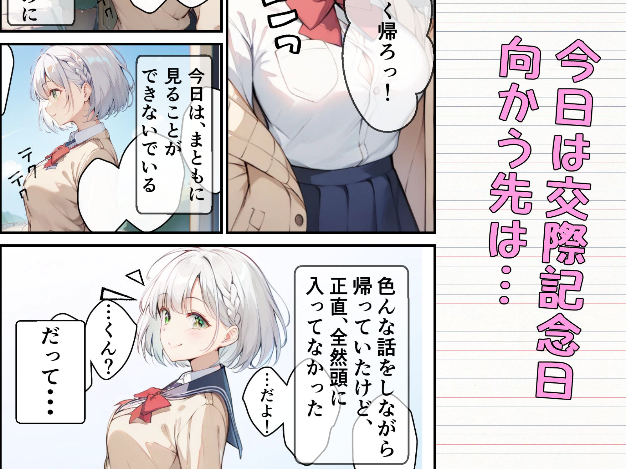 サンプル画像2:7年間 一緒に過ごした幼馴染と甘々初えっち(初恋ラボ) [d_508321]