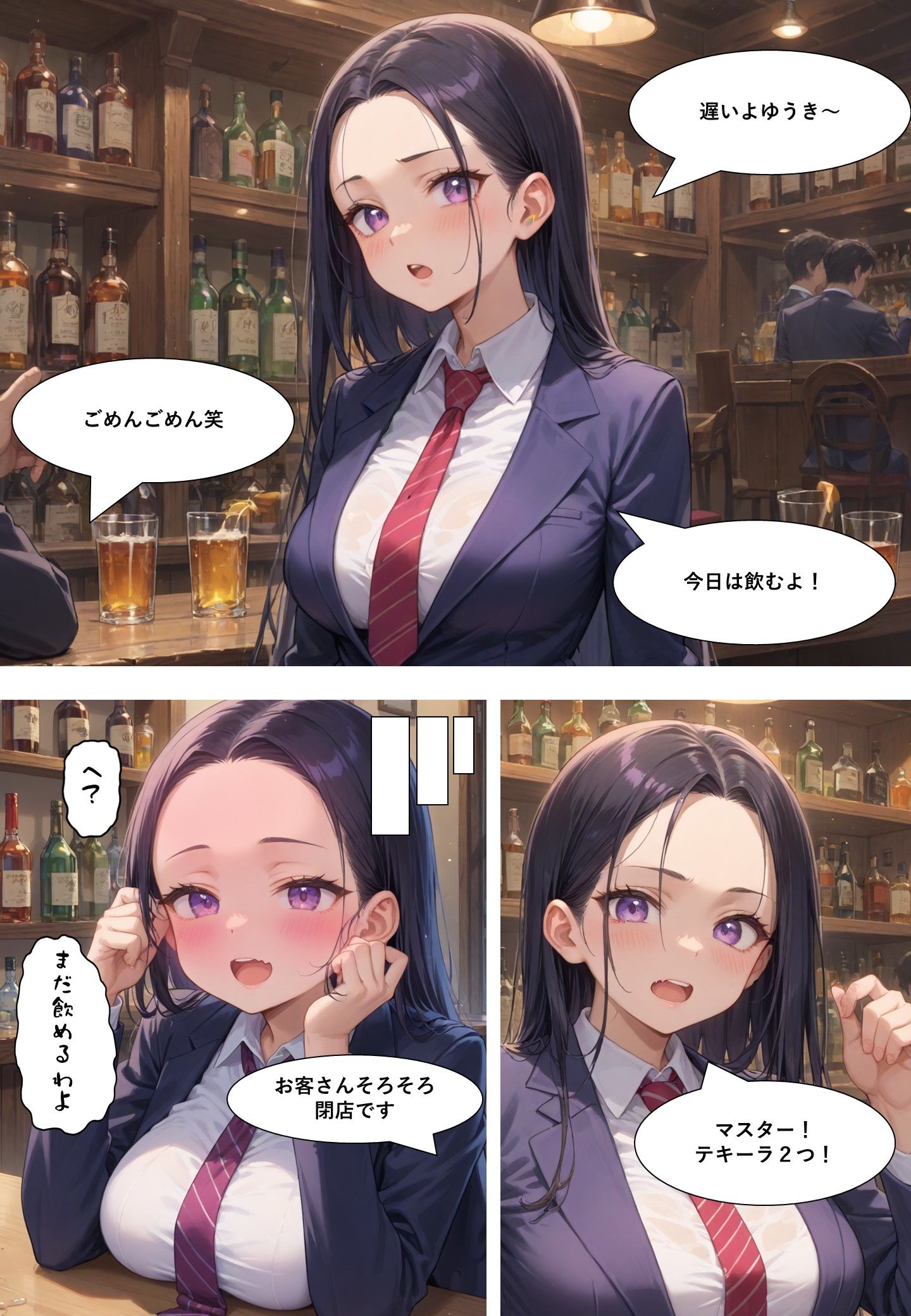 サンプル画像2:アイマイ・セックス(きなこ餅) [d_508465]