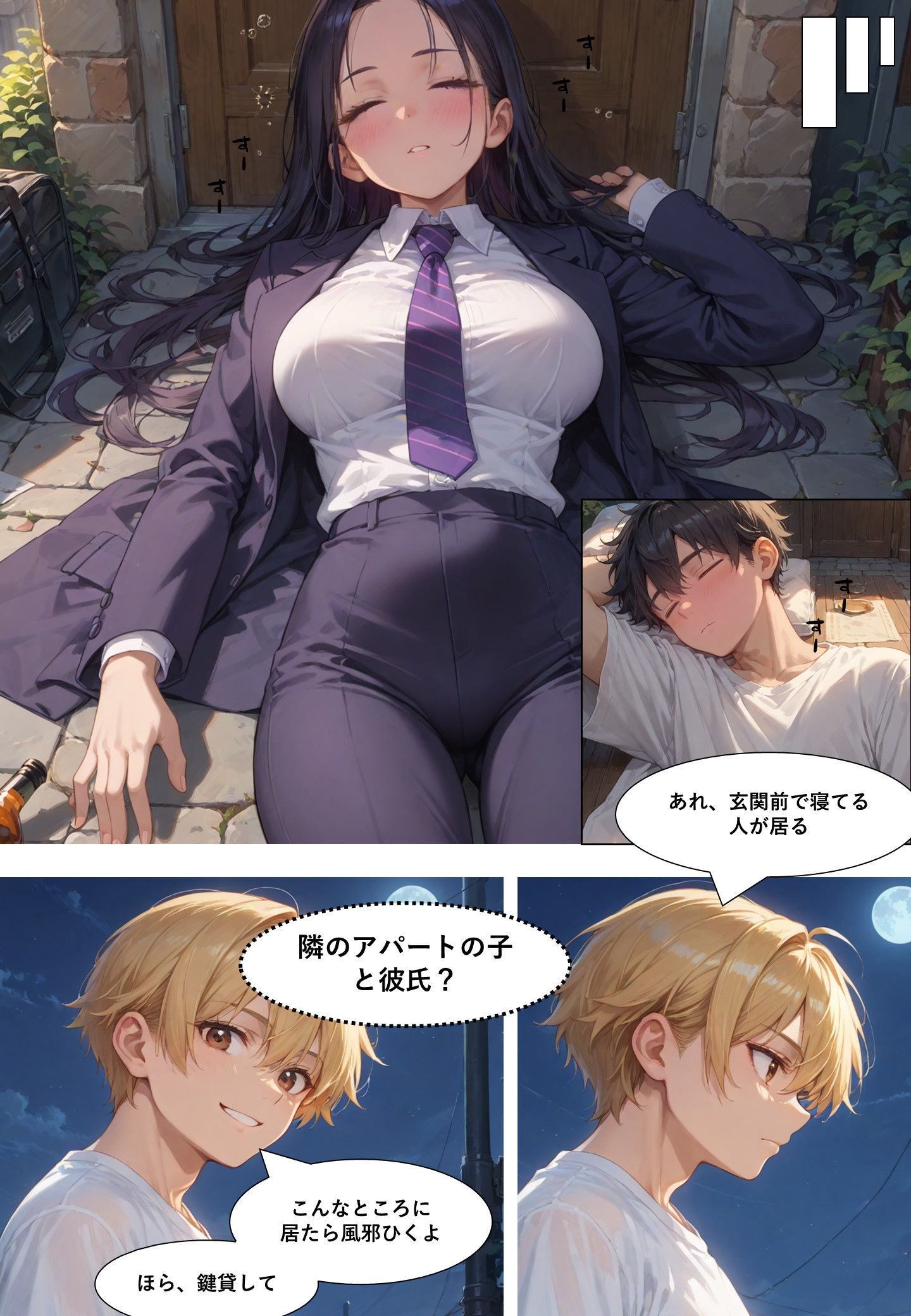 サンプル画像3:アイマイ・セックス(きなこ餅) [d_508465]