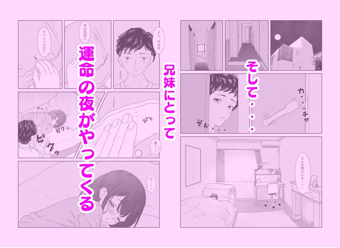 サンプル画像5:悪戯から始まる兄妹関係(いんのうますく) [d_509015]