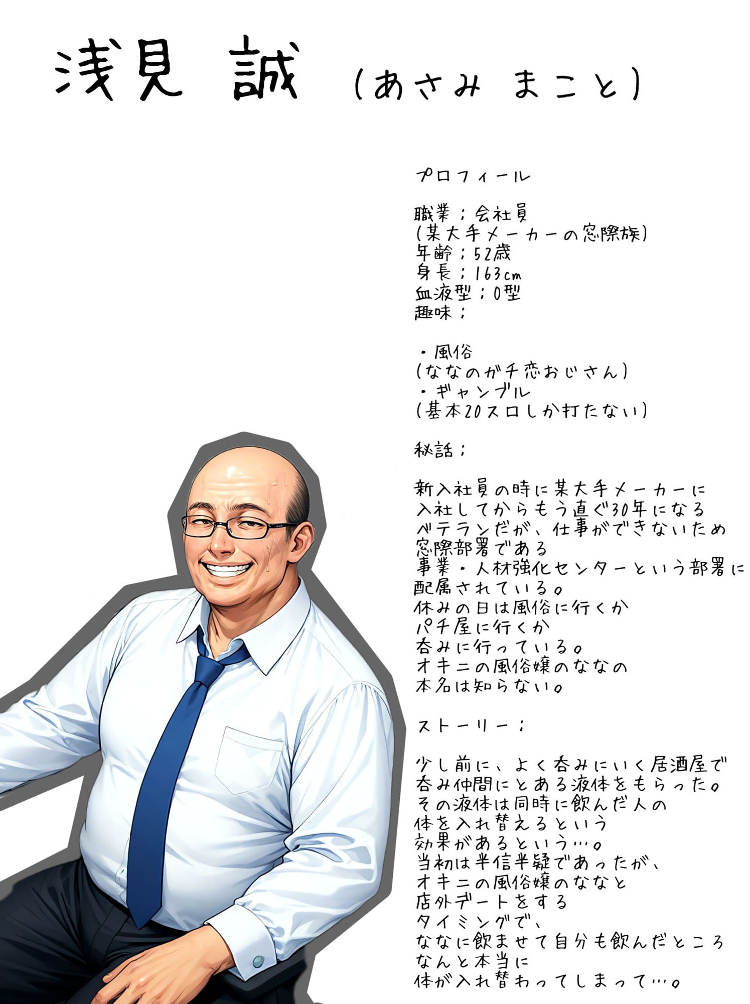 サンプル画像3:【入れ替わり・地雷系女子】嬢のボディを頂くおぢの体を交換するマニュアル(アシスト書店) [d_509372]