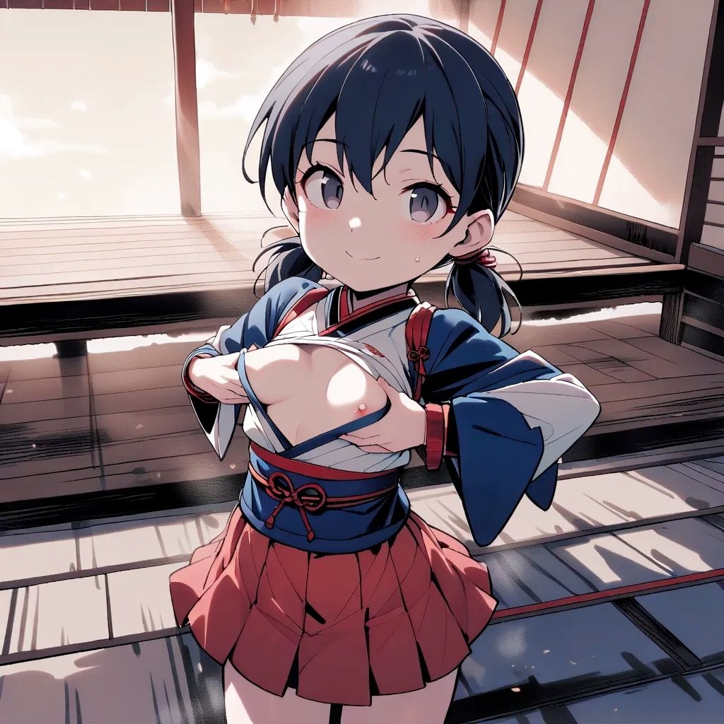 サンプル画像4:人工知能（ドラ） vs 源 静香（げんしづか）(童子繭) [d_509488]