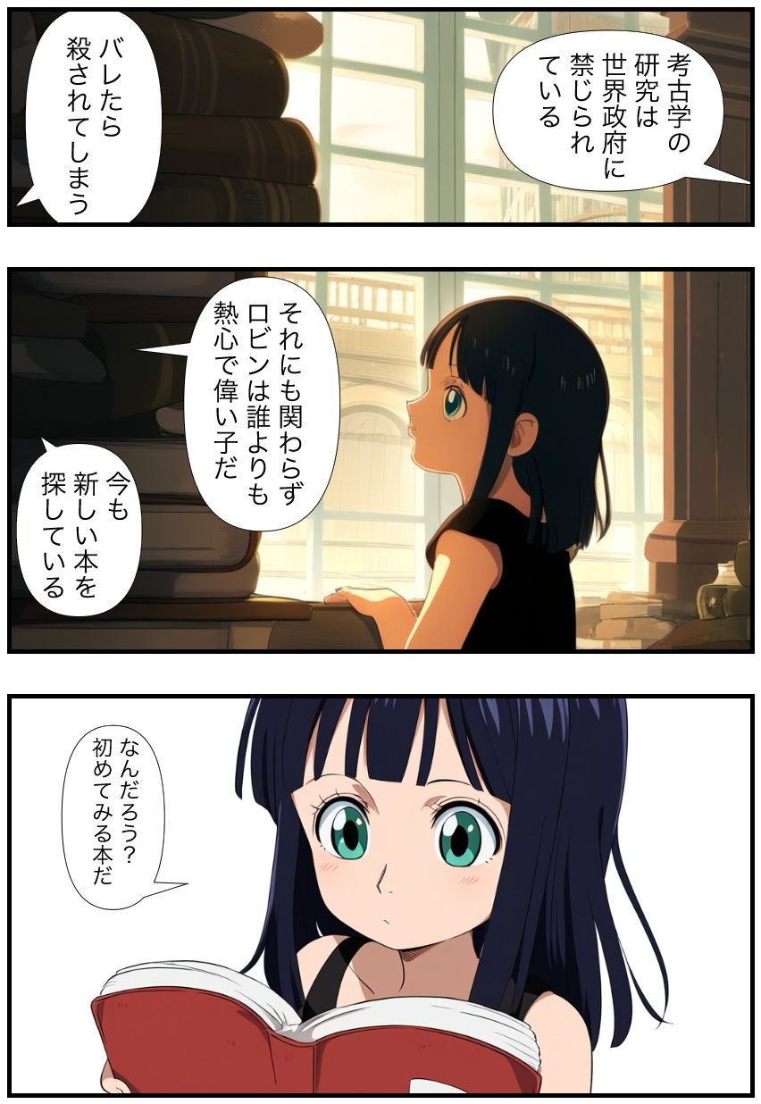 サンプル画像3:ワンピースエロマンガ｜幼い頃に性の経典を読んだニコ・ロビンがセックス無双をする（ナミ・ルフィ・ゾロ・サンジ）(しおみえっちゅう) [d_509659]