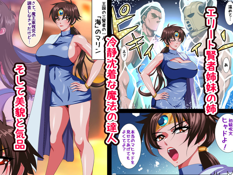 サンプル画像1:欲求不満の賢者さん(てっとりー) [d_509690]