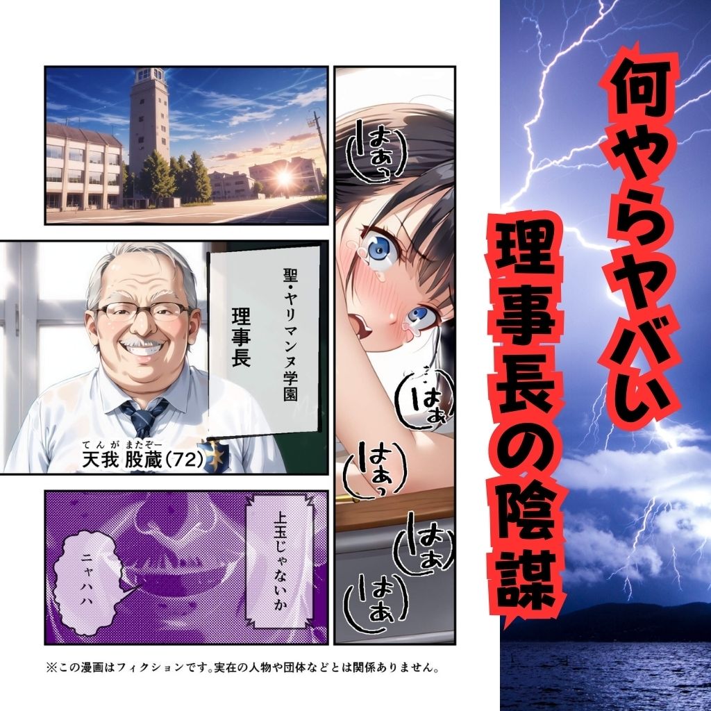 サンプル画像1:理事長の献上品(うるわし校房) [d_510486]