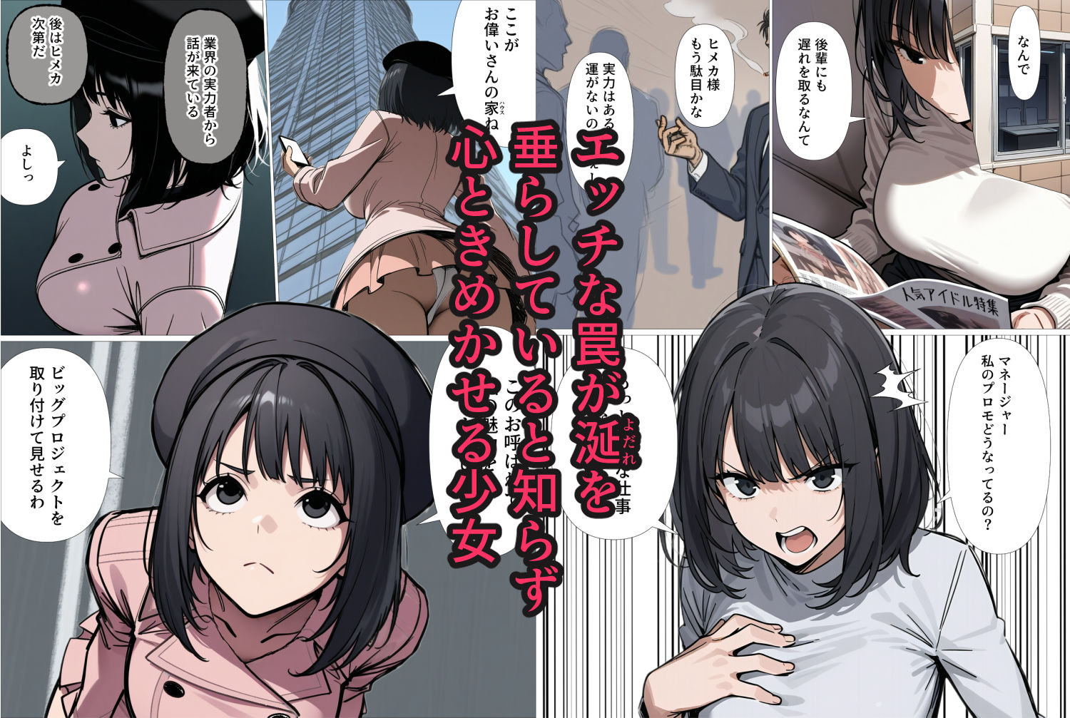 サンプル画像1:強気アイドルが枕営業で犯●れる(てんでしゅがー) [d_510801]