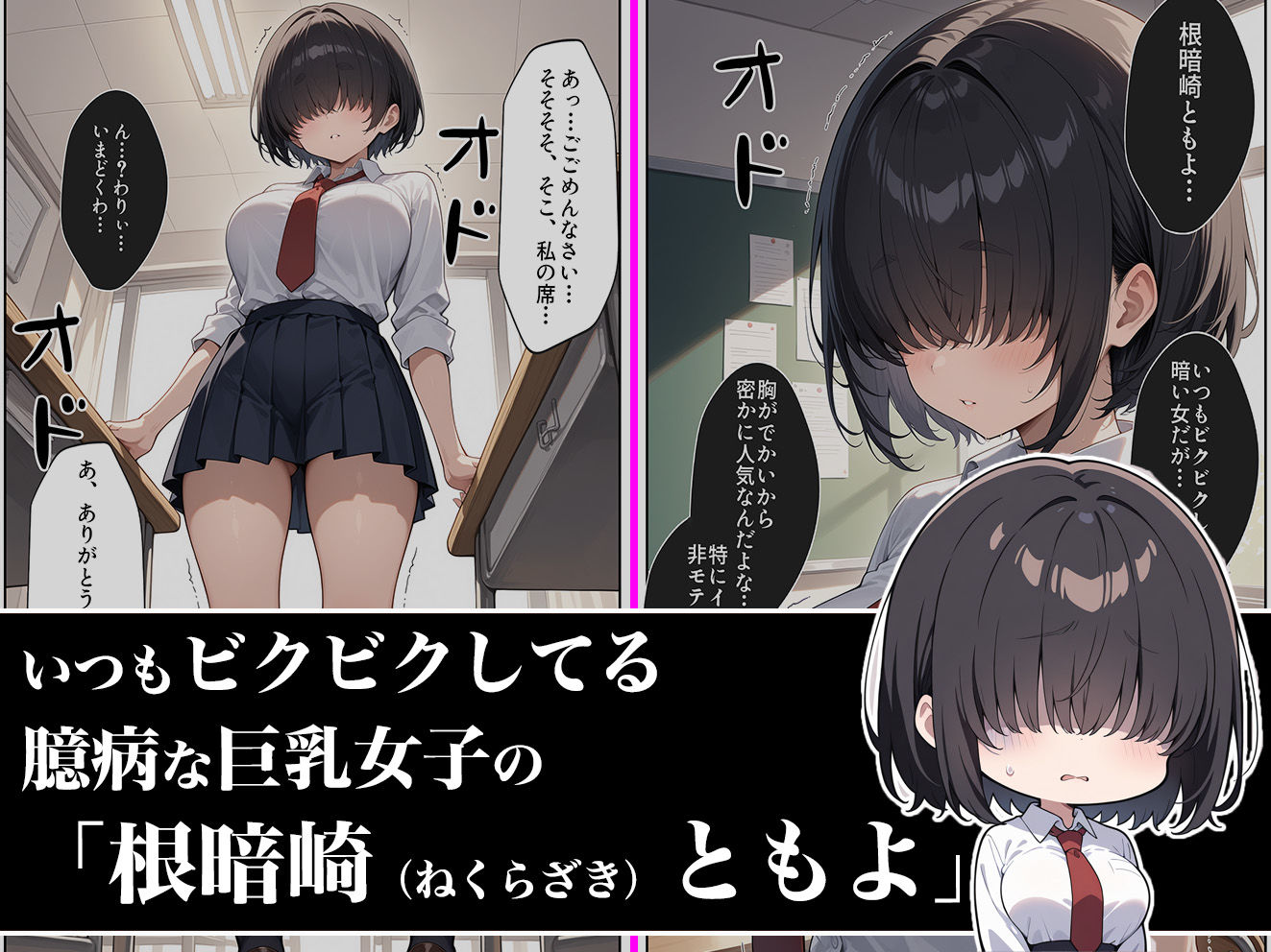 サンプル画像1:俺の前だとド変態になる臆病な妹の話(aiもみむ出版) [d_511517]