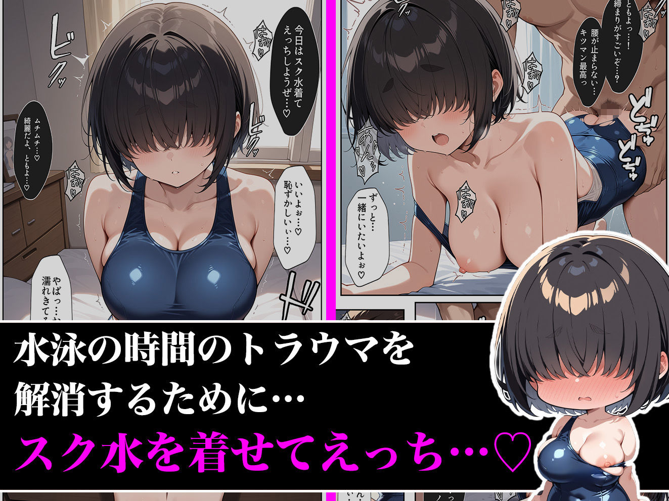 サンプル画像5:俺の前だとド変態になる臆病な妹の話(aiもみむ出版) [d_511517]