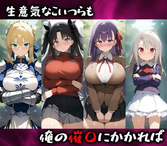 サンプル画像1:淫呪の王〜恍惚の烙印 Fate編(まいすたーK) [d_512008]