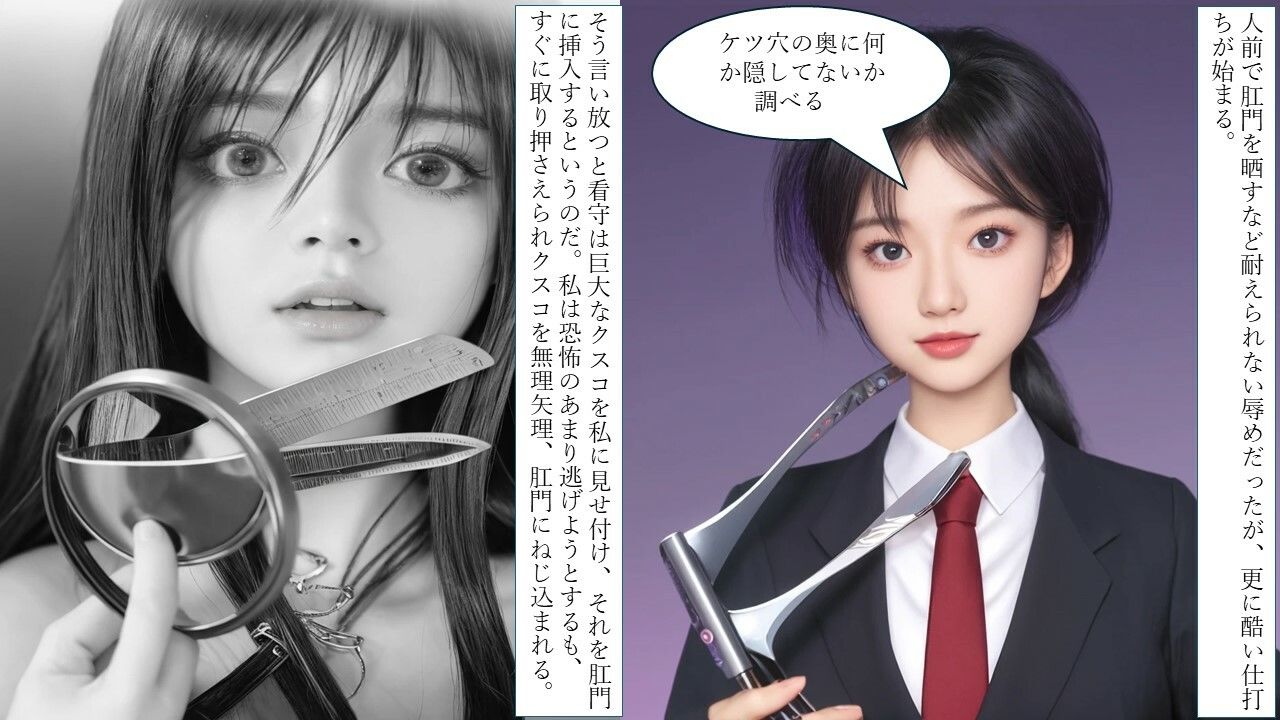 サンプル画像2:SM地獄の女子刑務所2(女による女への凌●) [d_512325]