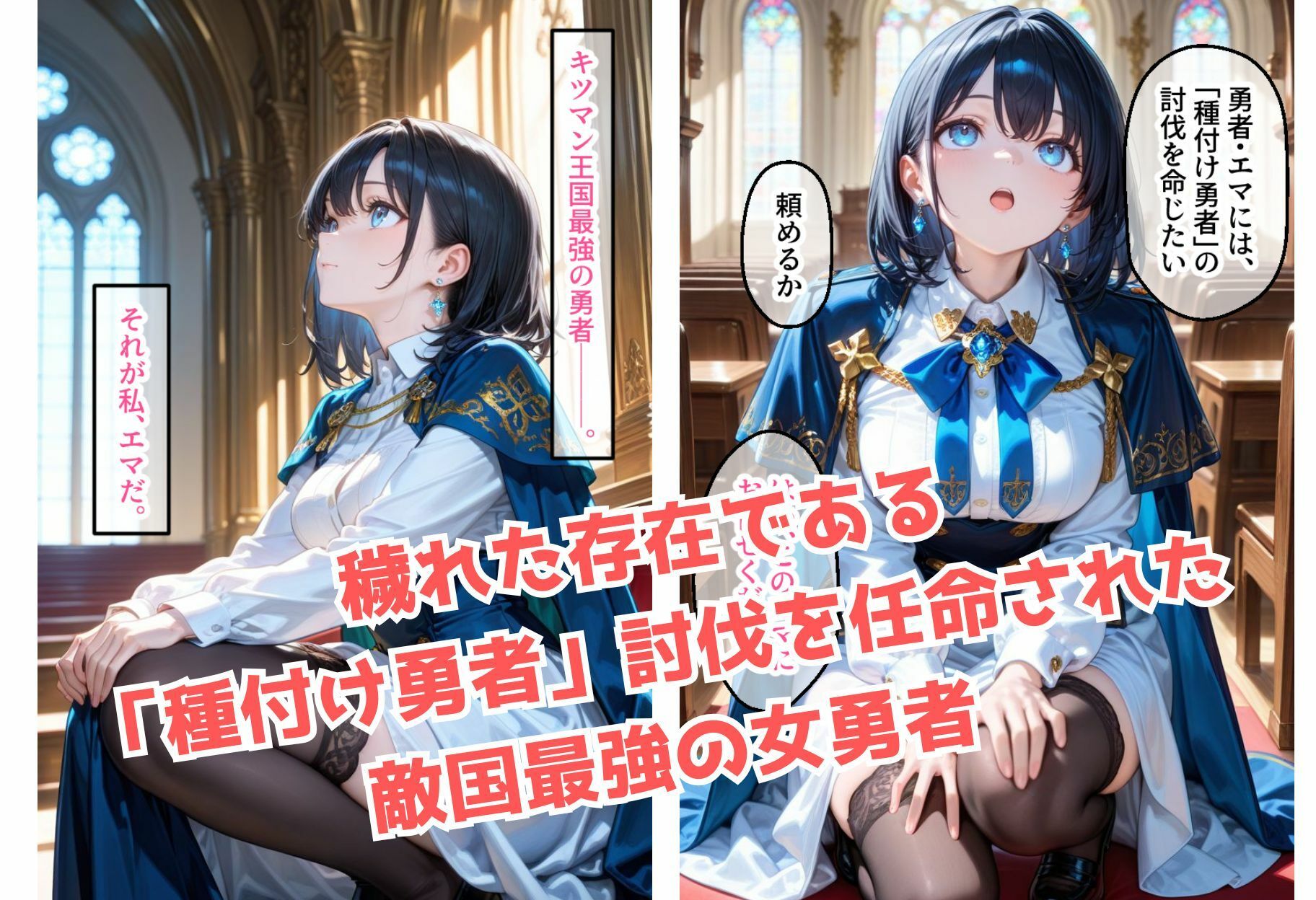 サンプル画像1:最強の女勇者がチン棒に服従した件【全Pセリフ有】(種付け転生出版) [d_513365]