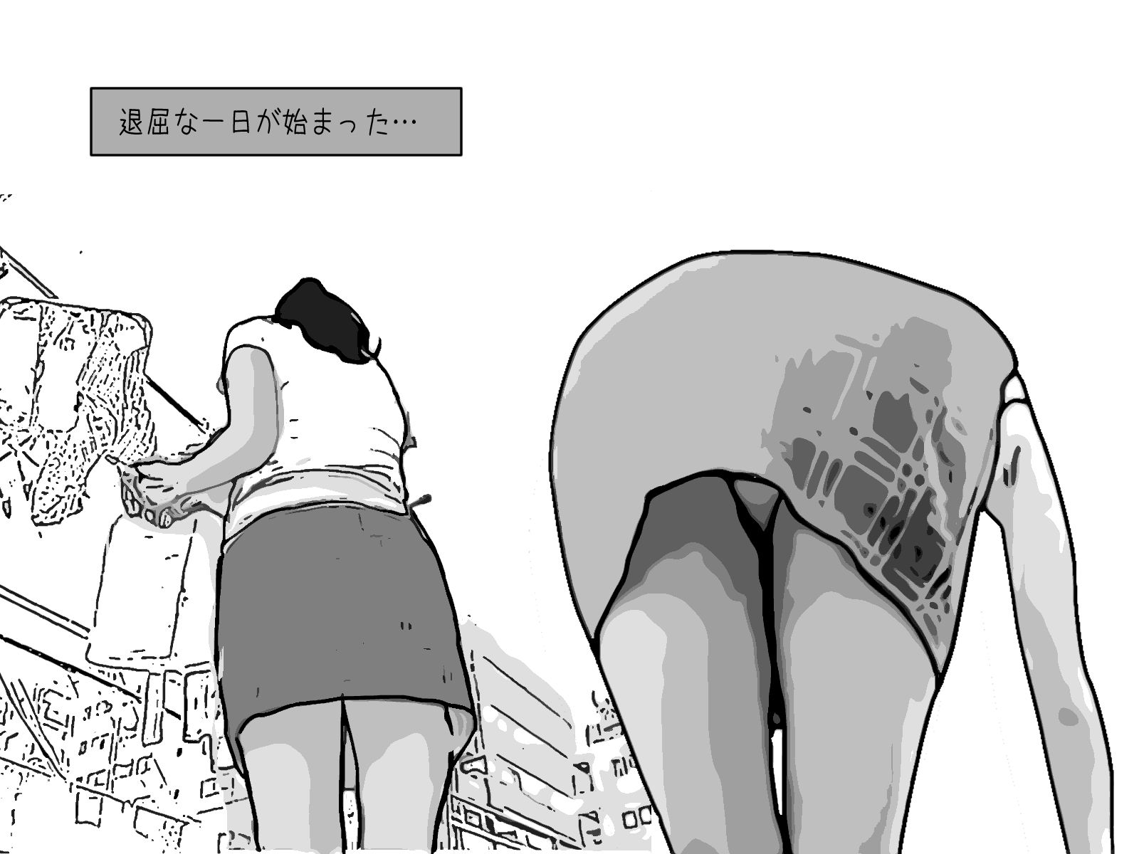 サンプル画像5:矯性下着の貞淑な熟女妻(あいうえ男) [d_513700]