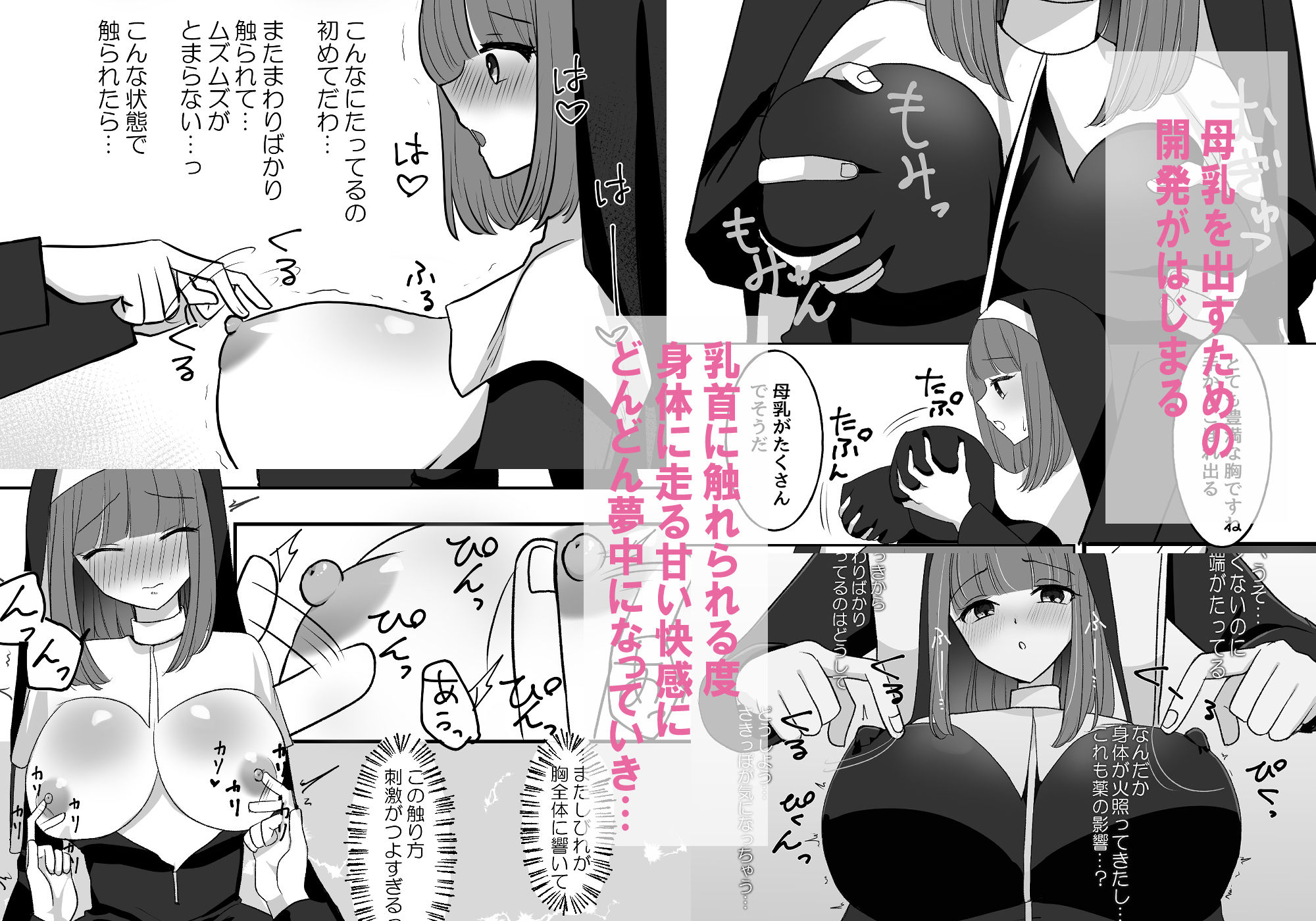 サンプル画像2:シスターアンはみるくをだしたい！！(麦田家工房) [d_513897]