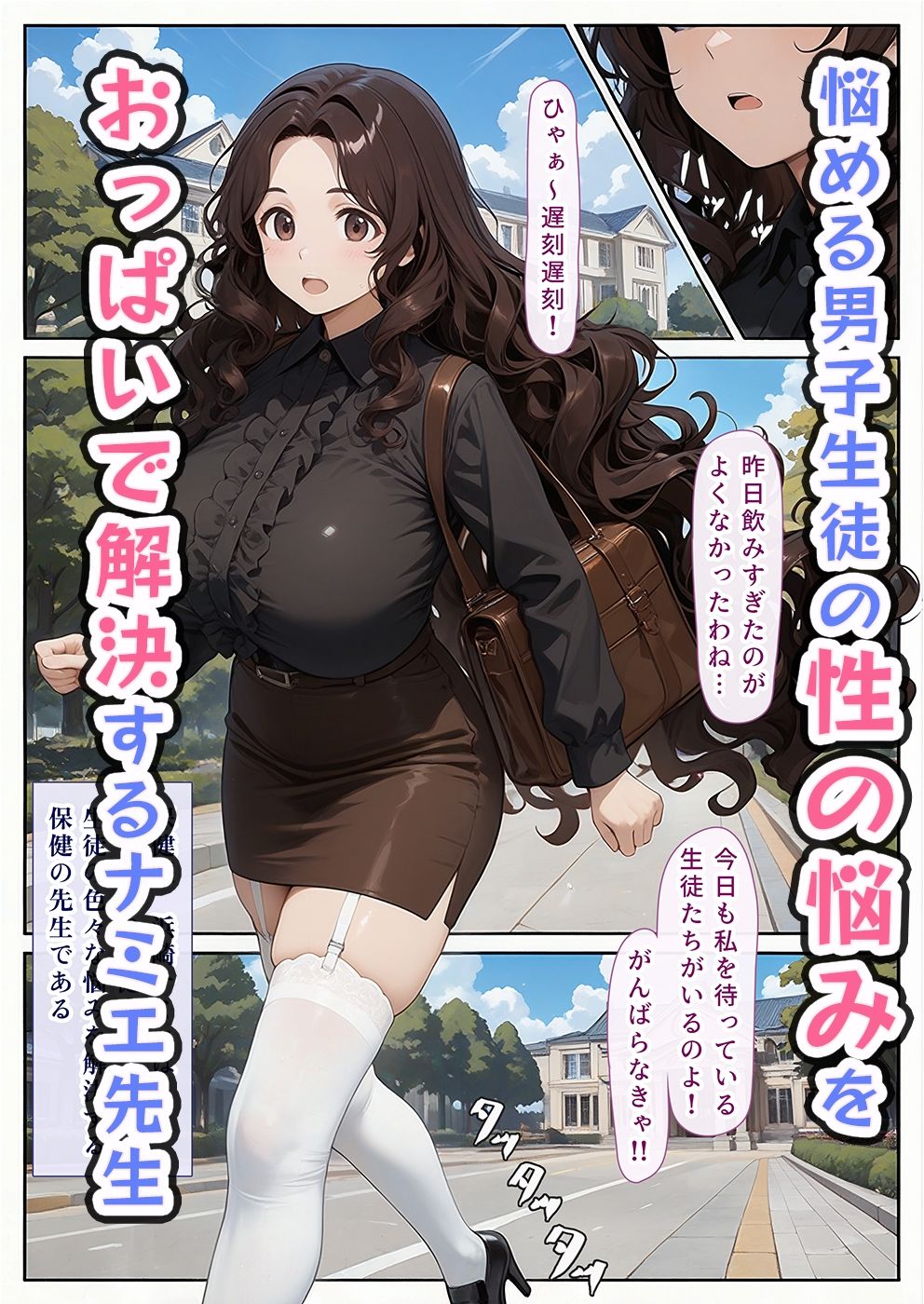 サンプル画像1:授乳保健室【ナミエ先生の女の子のイかせ方】(にゃぷそでぃ) [d_513901]