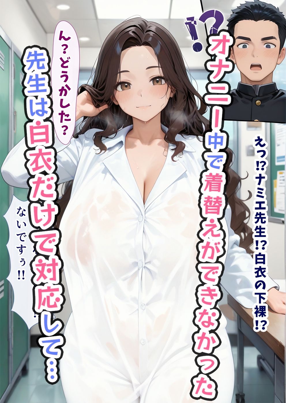 サンプル画像5:授乳保健室【ナミエ先生の女の子のイかせ方】(にゃぷそでぃ) [d_513901]