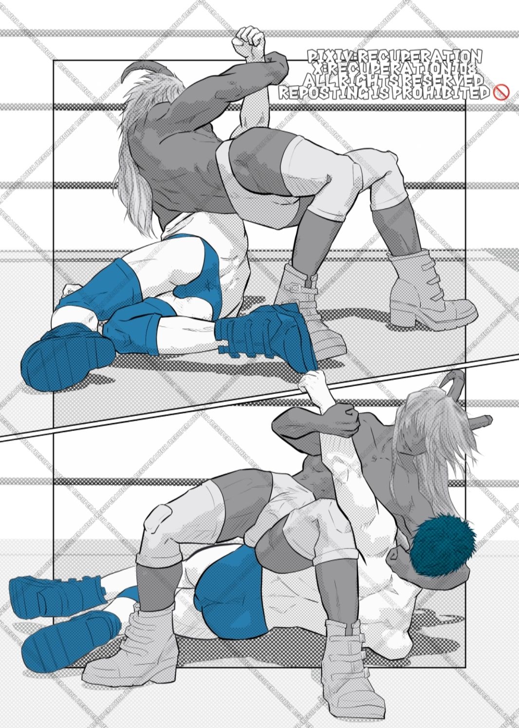 サンプル画像6:【ゲイ向け】魔王さま×元勇者×魔王さま 5いちゃラブ回想ふぁいと(marshmallow_strawberry) [d_515224]