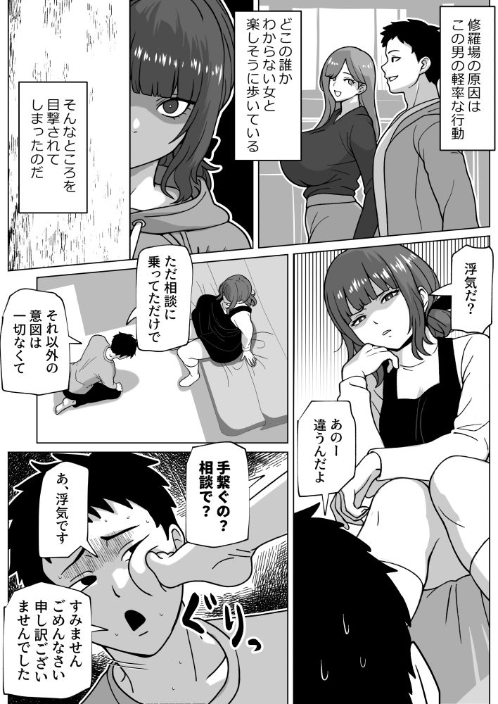 浮気者にはオス穴いじめの画像2