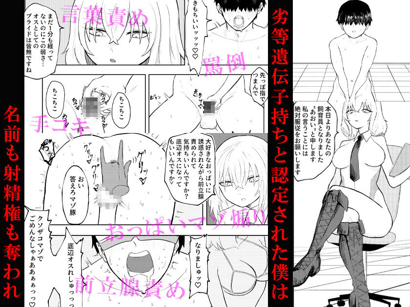 サンプル画像1:劣等遺伝子撲滅の為、エッッッグいマゾ性癖を植え付けます(KTFACTORY) [d_517160]