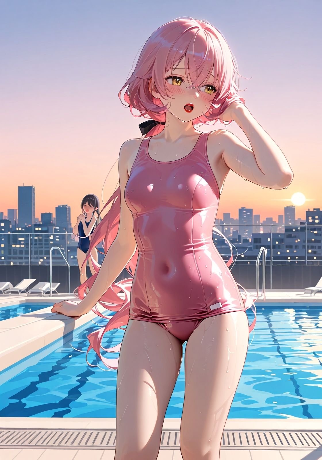 サンプル画像3:プライベートプール 〜今日はこの愛人〜(ニッチッチ) [d_517414]