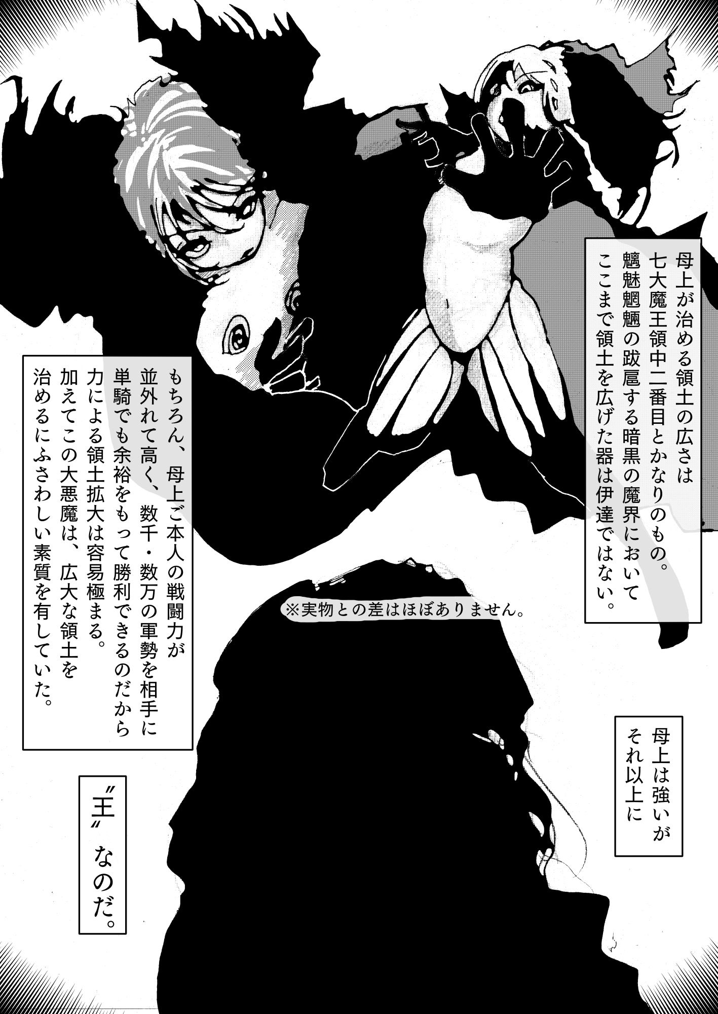 サンプル画像2:母上が、負けた。〜俺の自慢の母上（魔王）が、ゲスな野郎に無様に負けて、アナル奴●に堕ちるまで〜(豚の背脂) [d_518403]