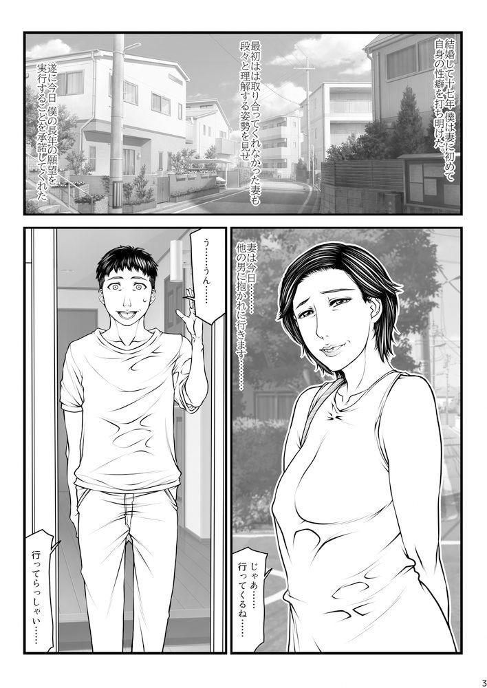 サンプル画像2:愛妻定点観測 -ネトラセ-(パラディドル) [d_518711]