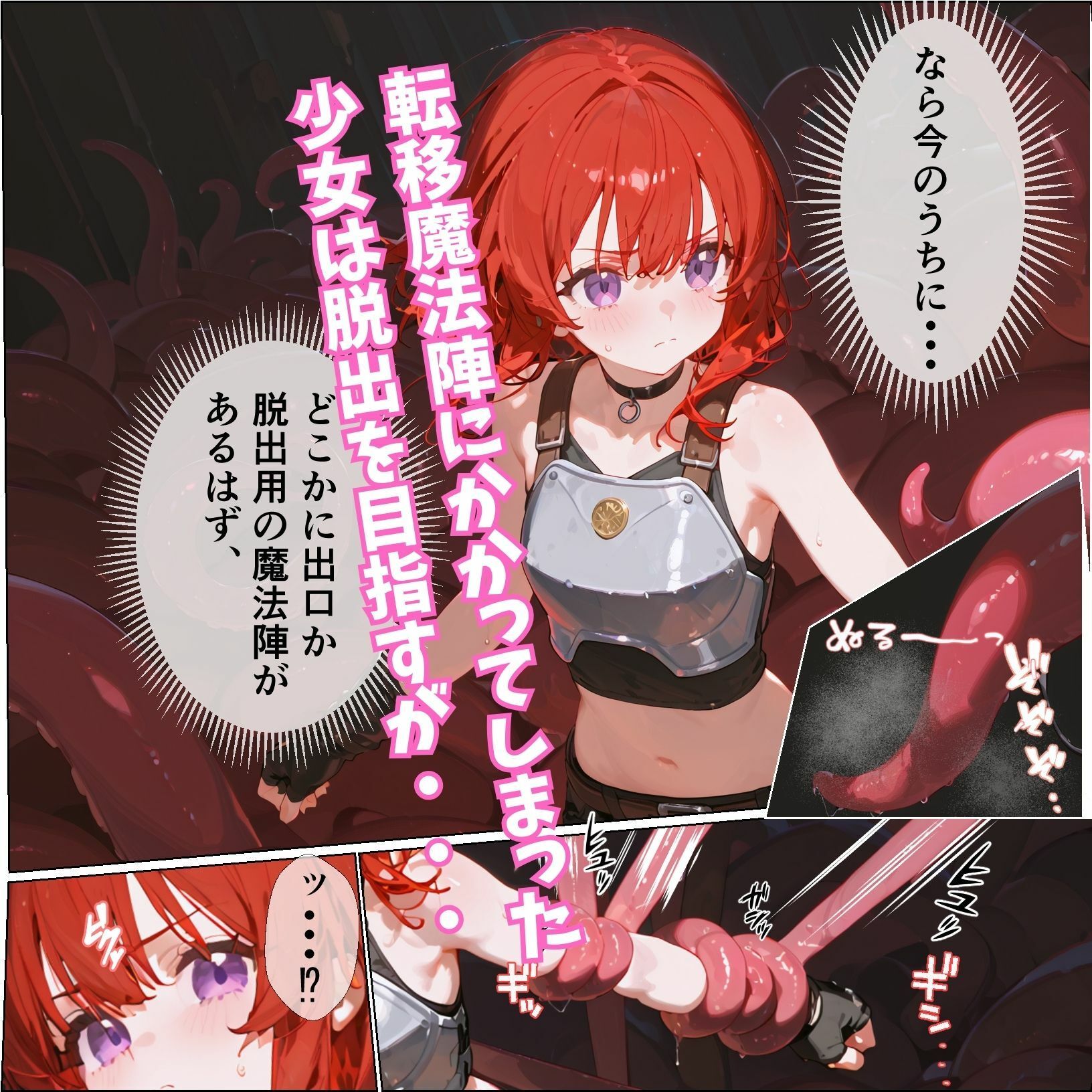 サンプル画像2:触手転移(てんたーく) [d_519693]