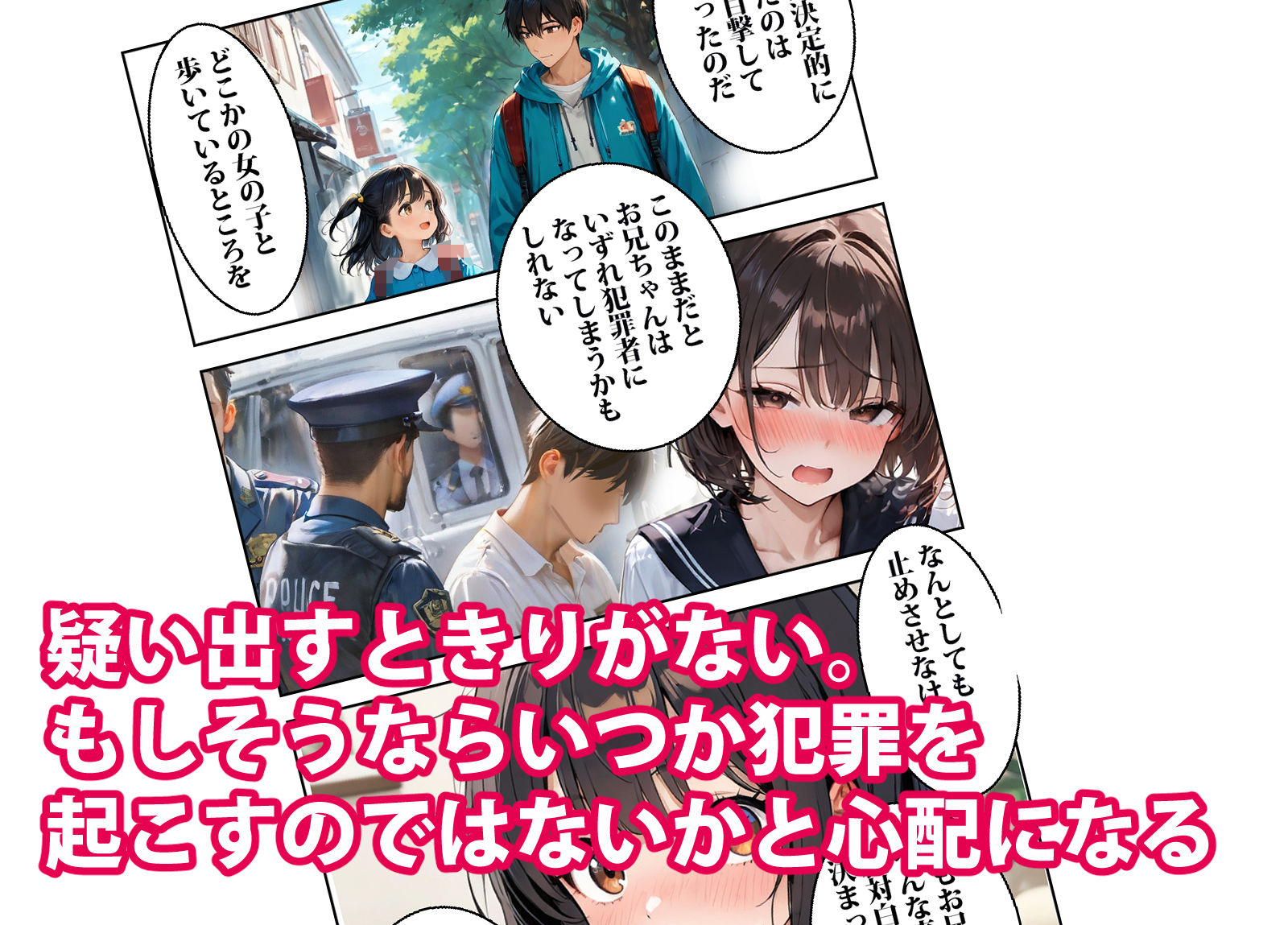 サンプル画像2:兄がロリコンだと証明するために自ら身を捧げた妹の話(東京漫画研究所) [d_520165]