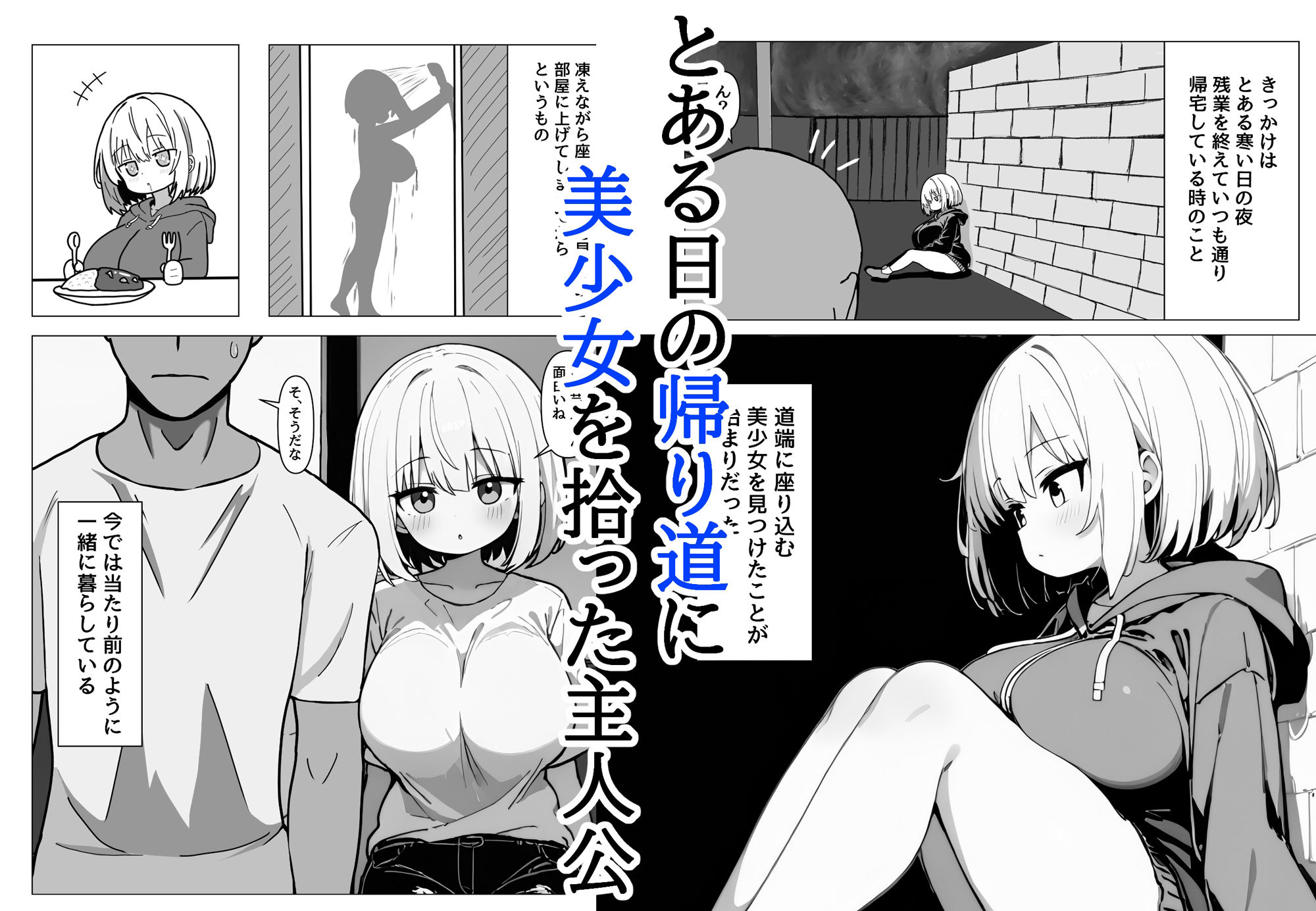 サンプル画像1:美少女を拾った(グッドラブ) [d_520555]