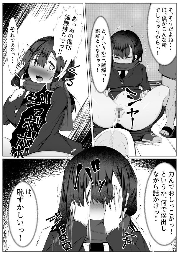 TS体質な僕が変態痴女と勘違いされて犯●れる話