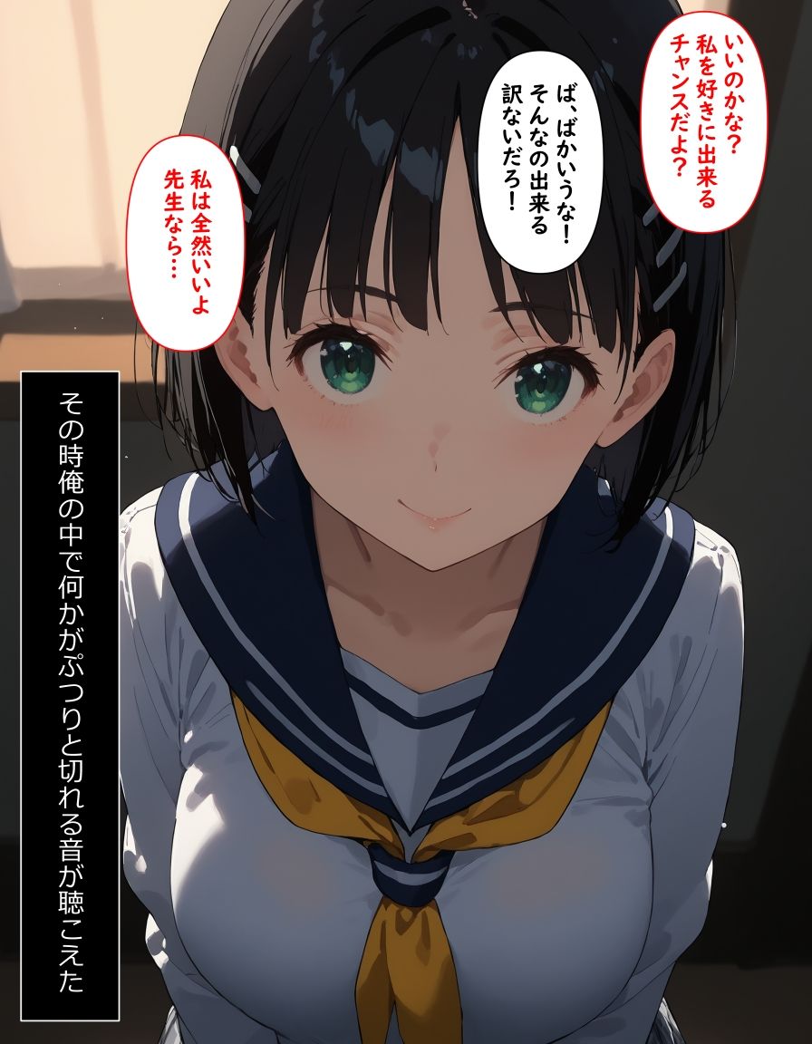 サンプル画像1:直葉と汗だく種付けセッ〇ス(punyスタジオ) [d_521220]