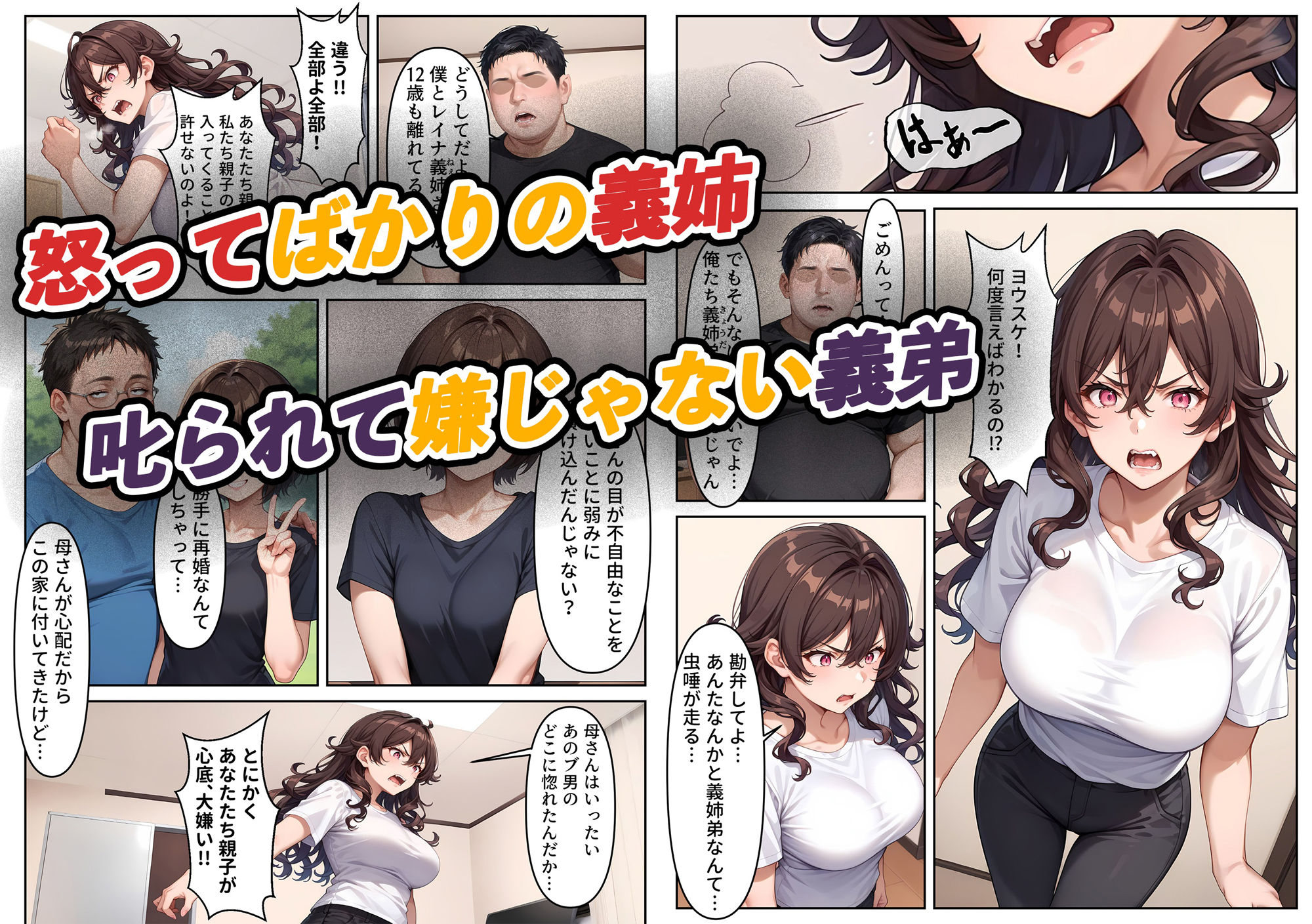 サンプル画像1:義姉さんに叱られる、その瞬間が愛おしい(しらかばさん) [d_521344]