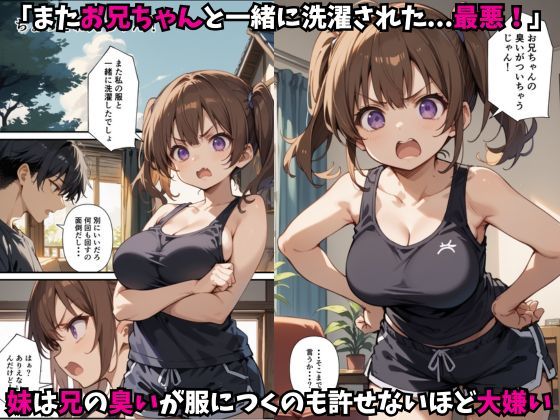 サンプル画像2:実はお兄ちゃん大好き妹とえっちした話(あくめくん) [d_521859]