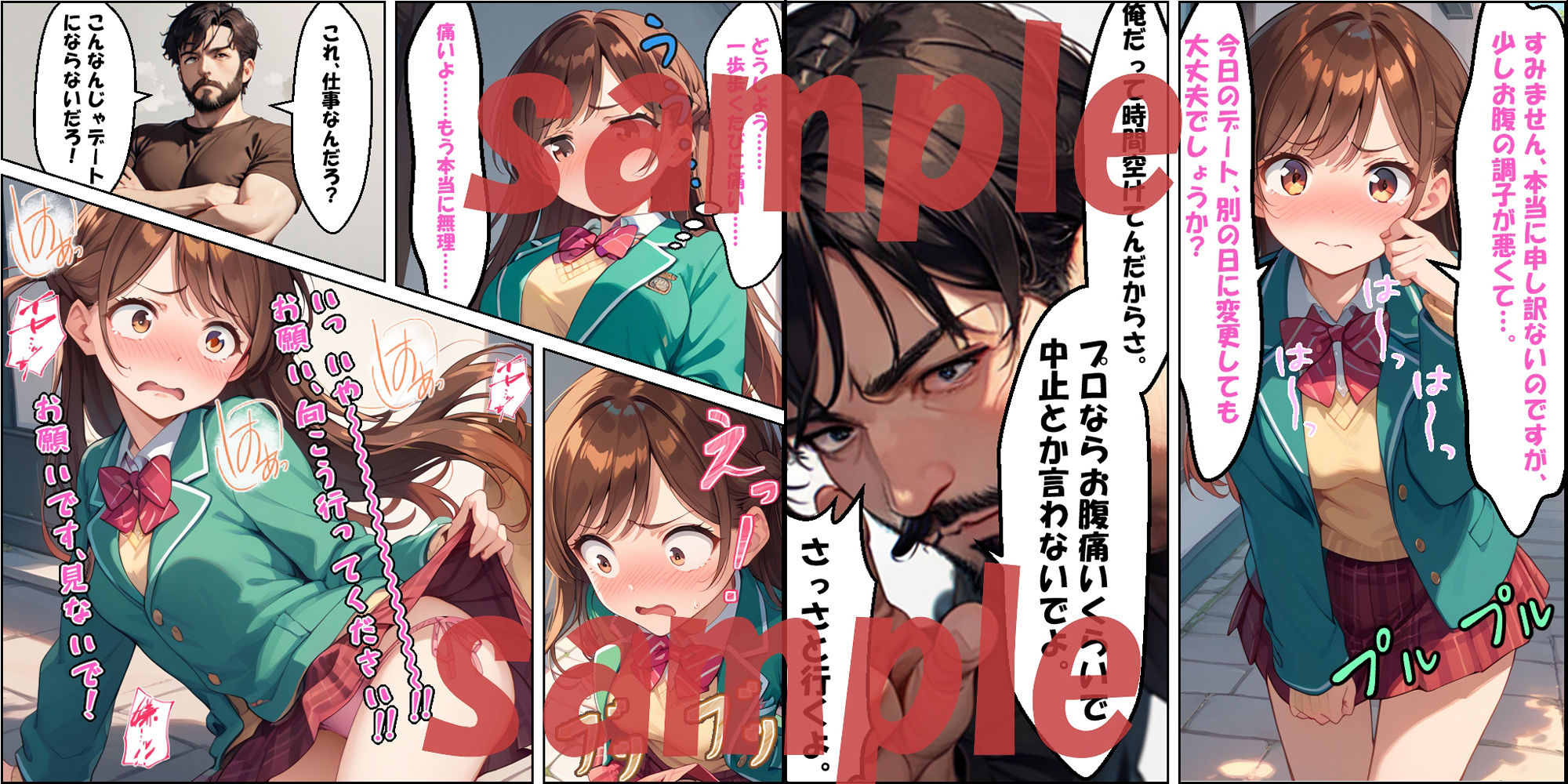 サンプル画像3:こんな姿、見ないで…！全身うんちまみれの屈辱(エレガントビジョン) [d_522689]