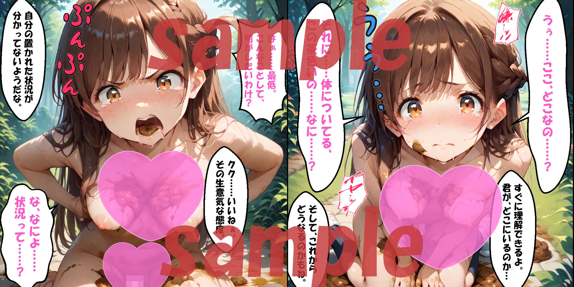 サンプル画像5:こんな姿、見ないで…！全身うんちまみれの屈辱(エレガントビジョン) [d_522689]