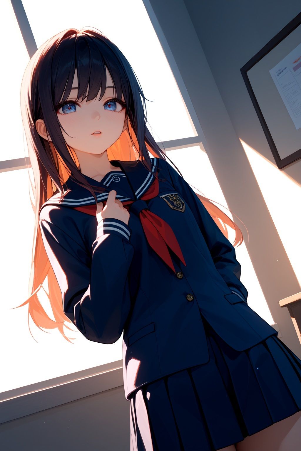 サンプル画像1:真面目な生徒会長の裏の顔(ピンクパレット) [d_523059]