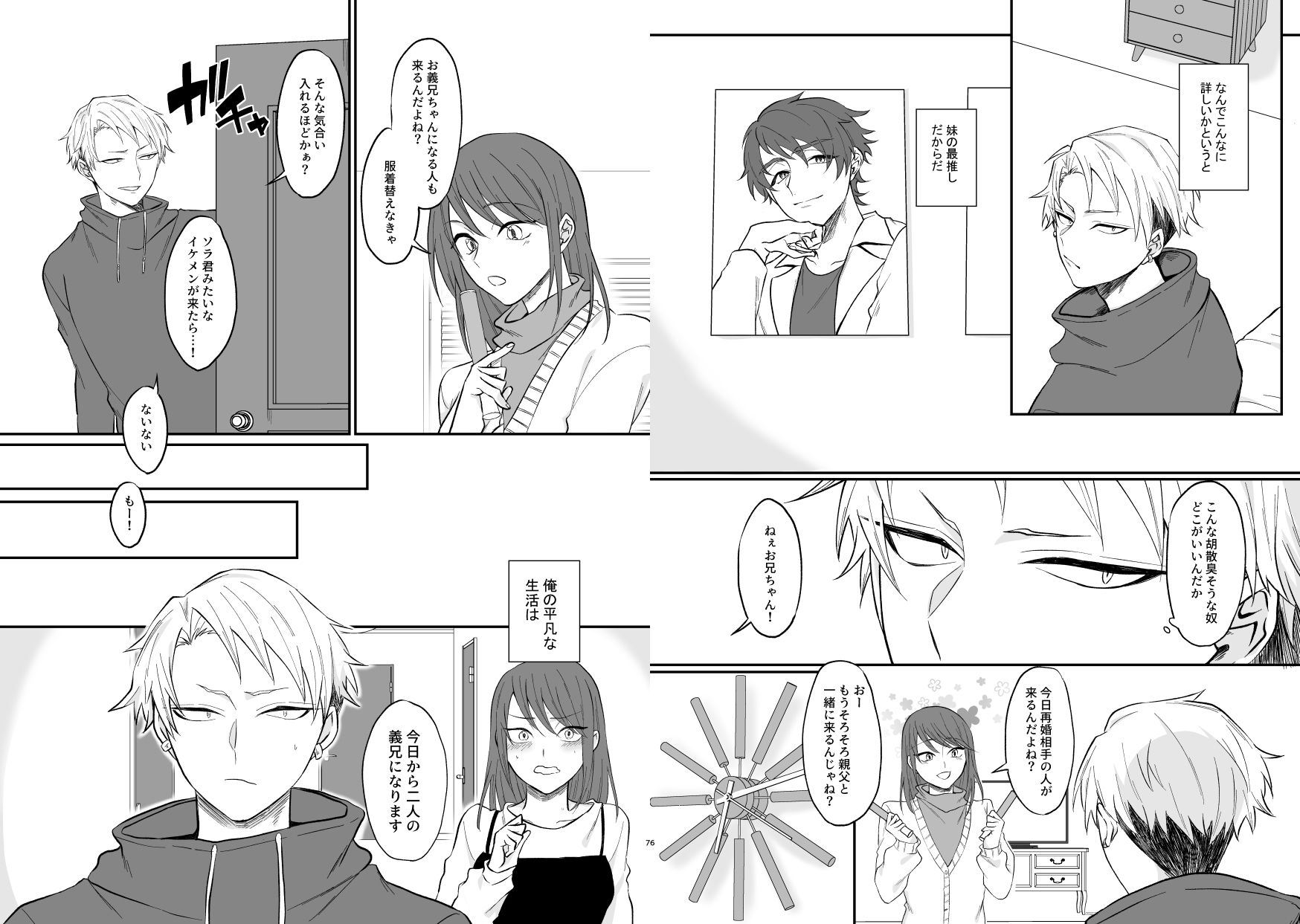 兄になったアイドルがヤりたい放題してきます！