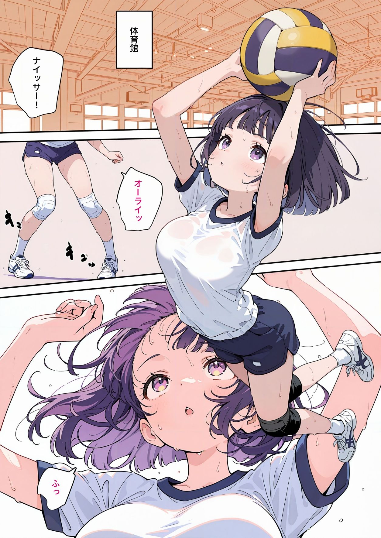 サンプル画像1:最高のオナホをつくろう〜部活少女催●マッサージ編〜(砂糖愛好会) [d_524079]