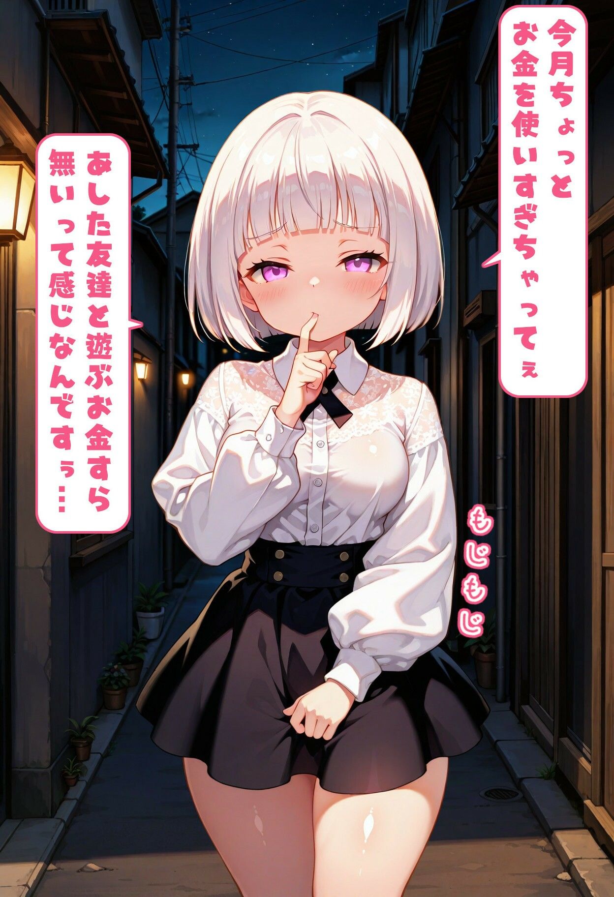 サンプル画像2:メスザコ立ちんぼ「アカネちゃん」(AI天獄) [d_524157]