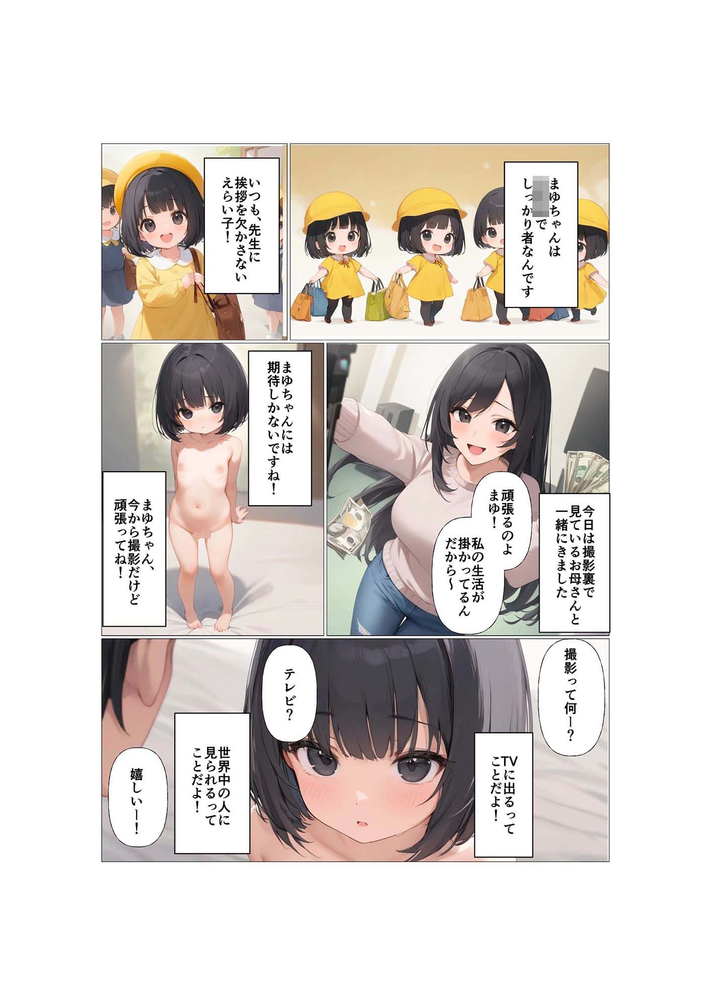 サンプル画像2:はじめてのえーぶい(ロリ教) [d_524170]