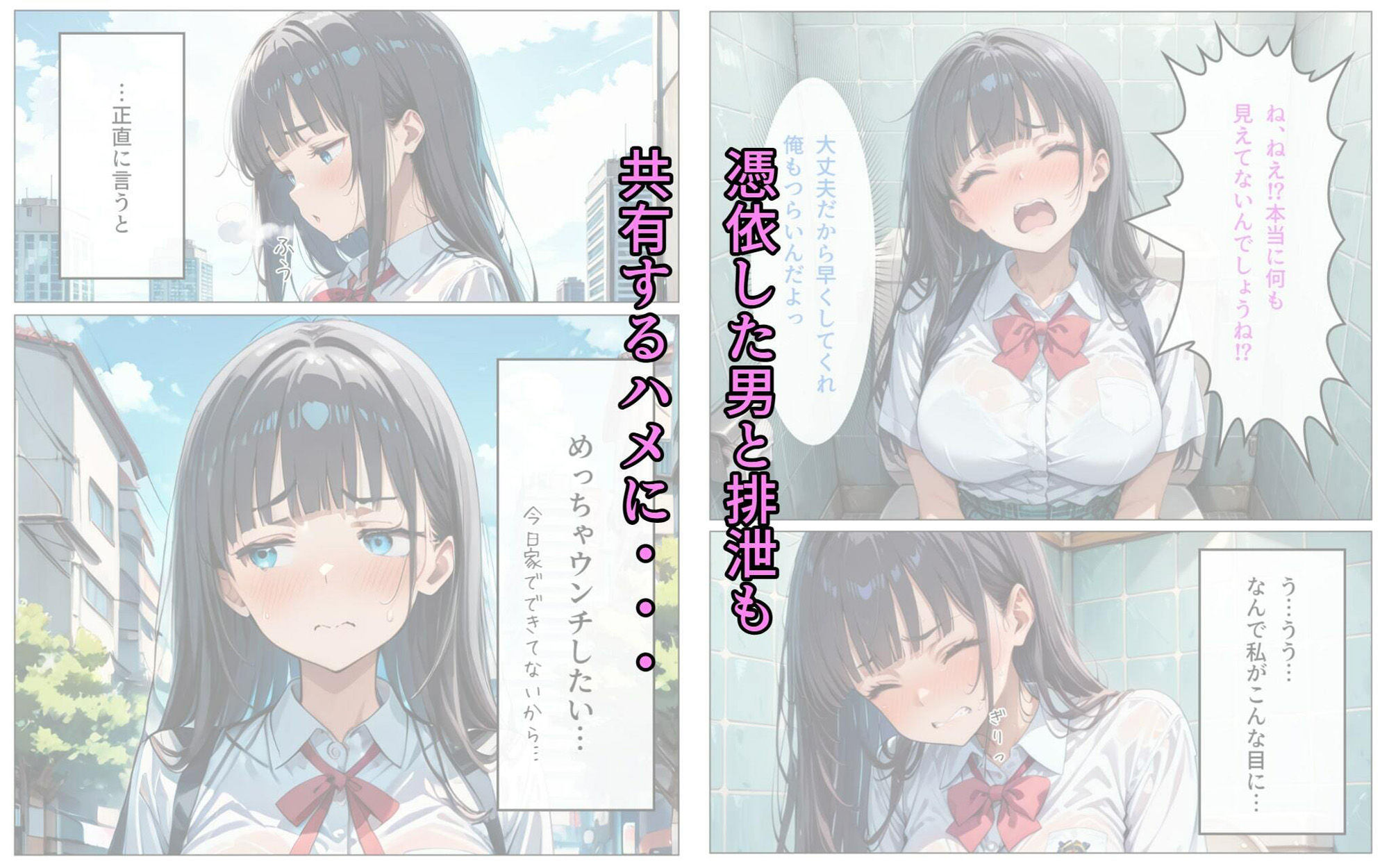 サンプル画像6:私の身体に知らない男の子が乗り移ってた(浴衣のしのぎ) [d_526281]