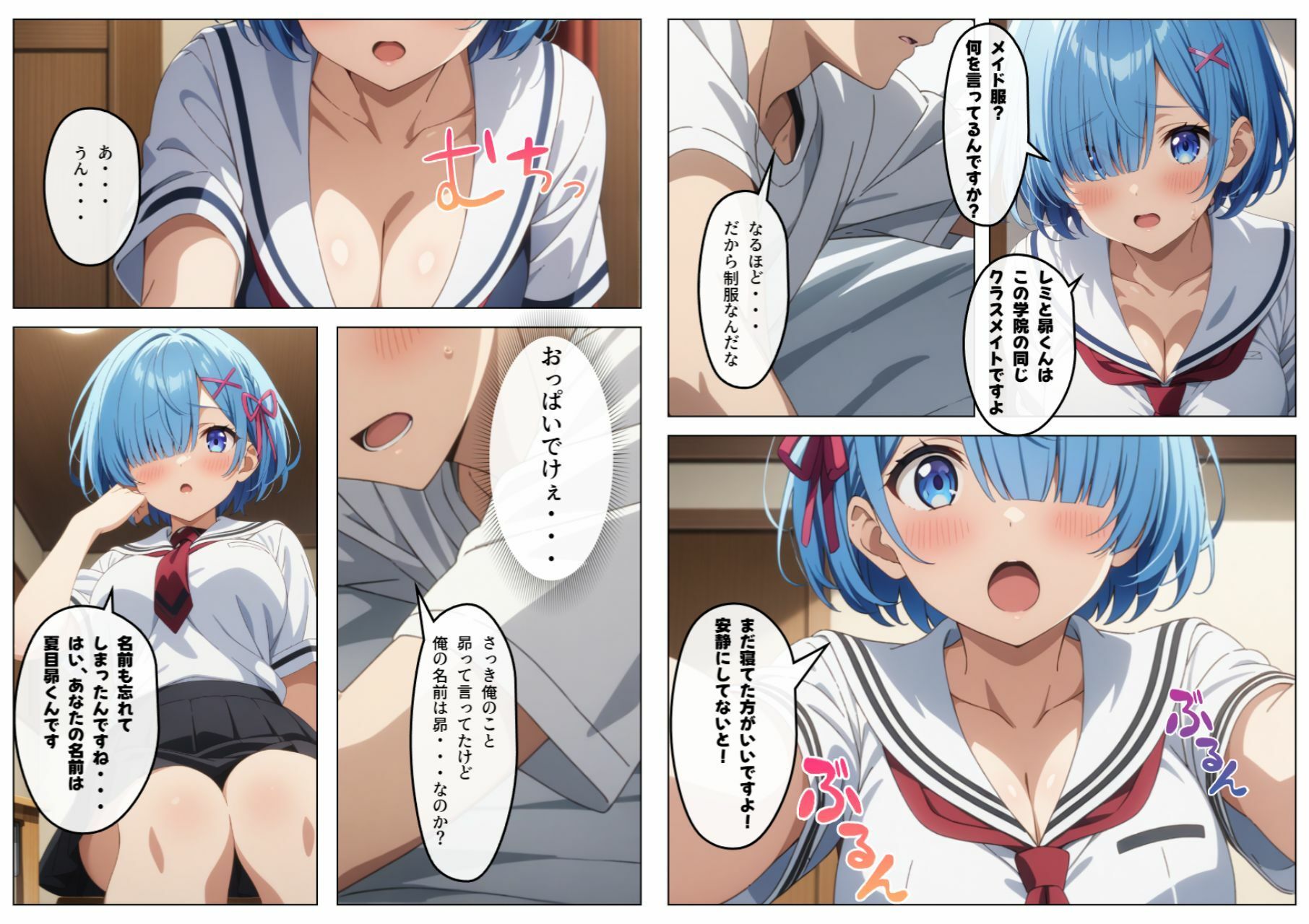 サンプル画像3:ゼロから始まる異性界生活〜前編〜(憧れ委員会) [d_526286]