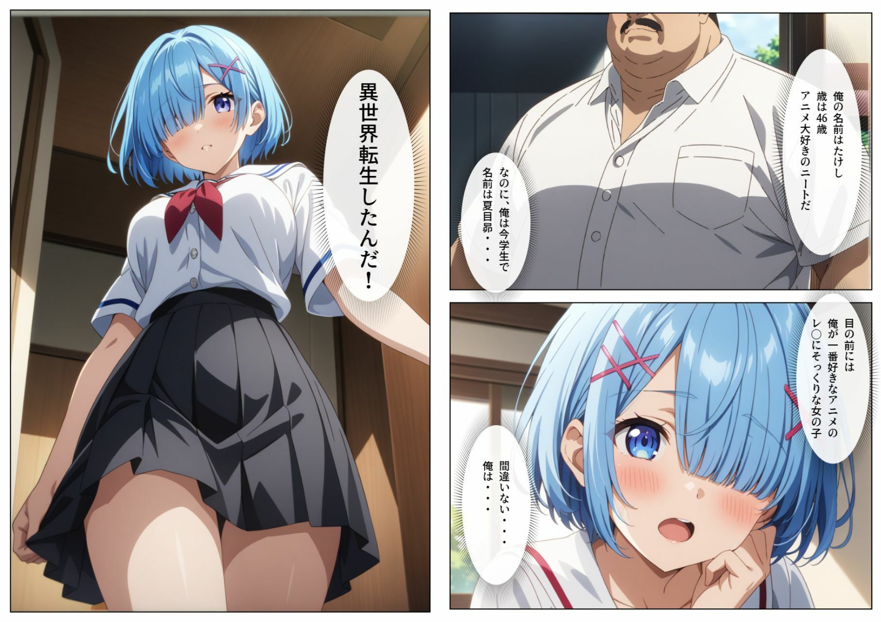 サンプル画像4:ゼロから始まる異性界生活〜前編〜(憧れ委員会) [d_526286]