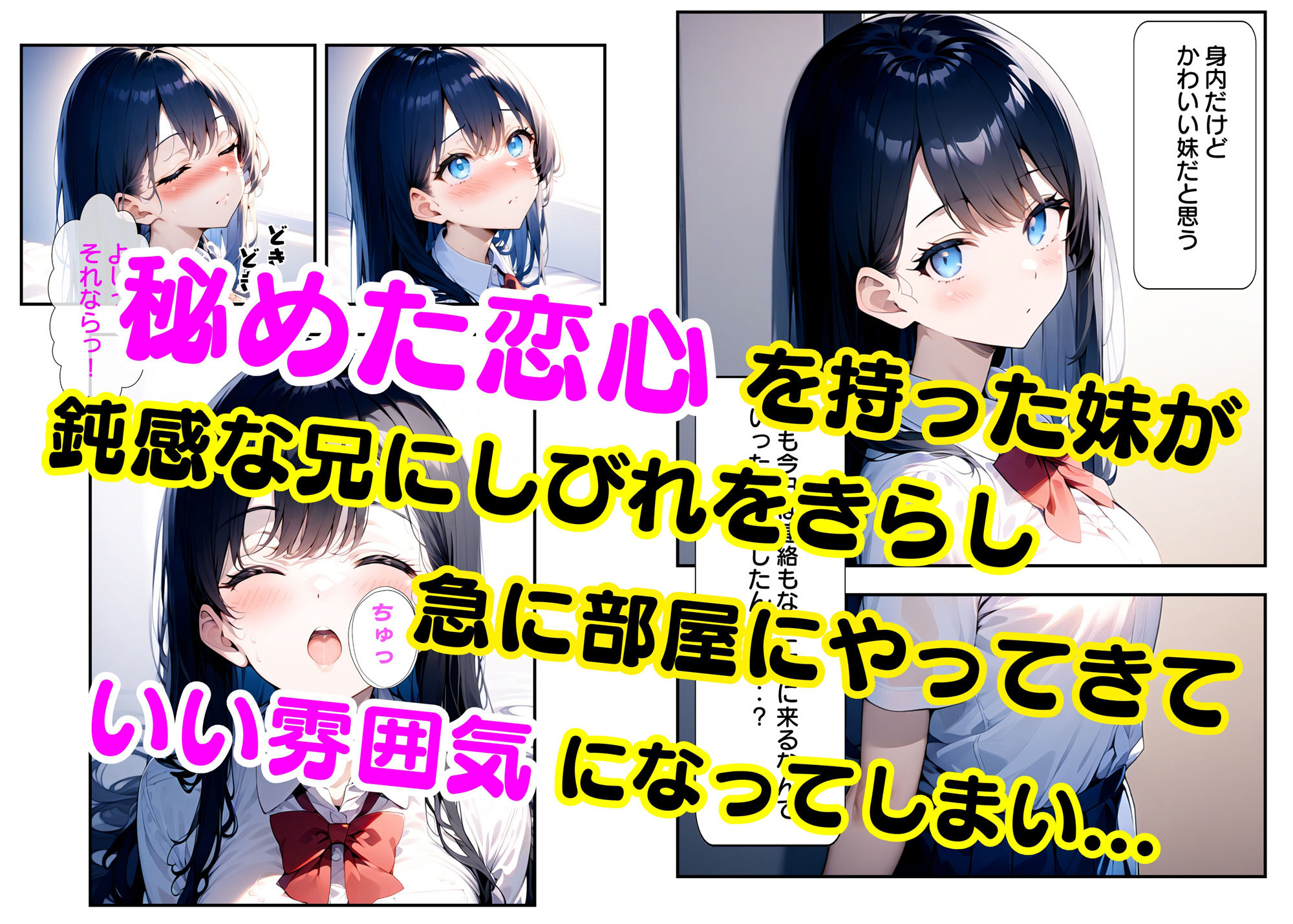 サンプル画像1:部屋に来た妹とやりまくった話(ぜぶらわーくす) [d_526696]