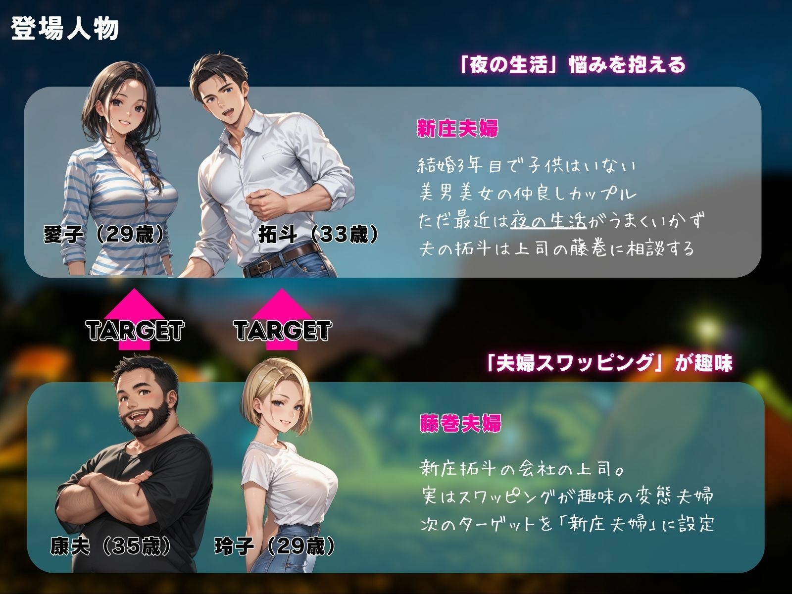 サンプル画像3:最愛の妻を信頼する上司に寝取られました。中編(飛龍革命) [d_527048]